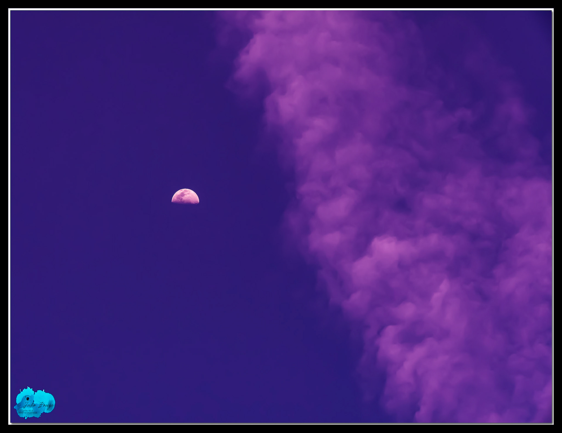 20210420 - The Moon With Purple Haze