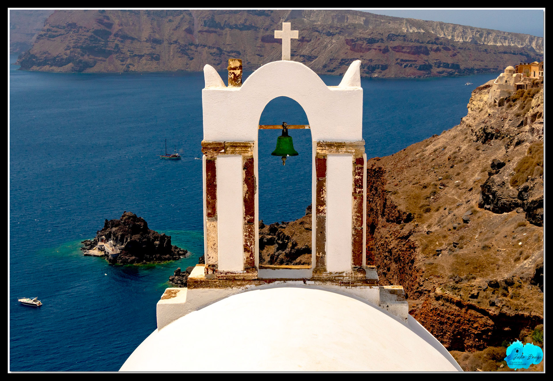 20210806 - View Of Saint Nikolaos Holy Chapel In Santorini