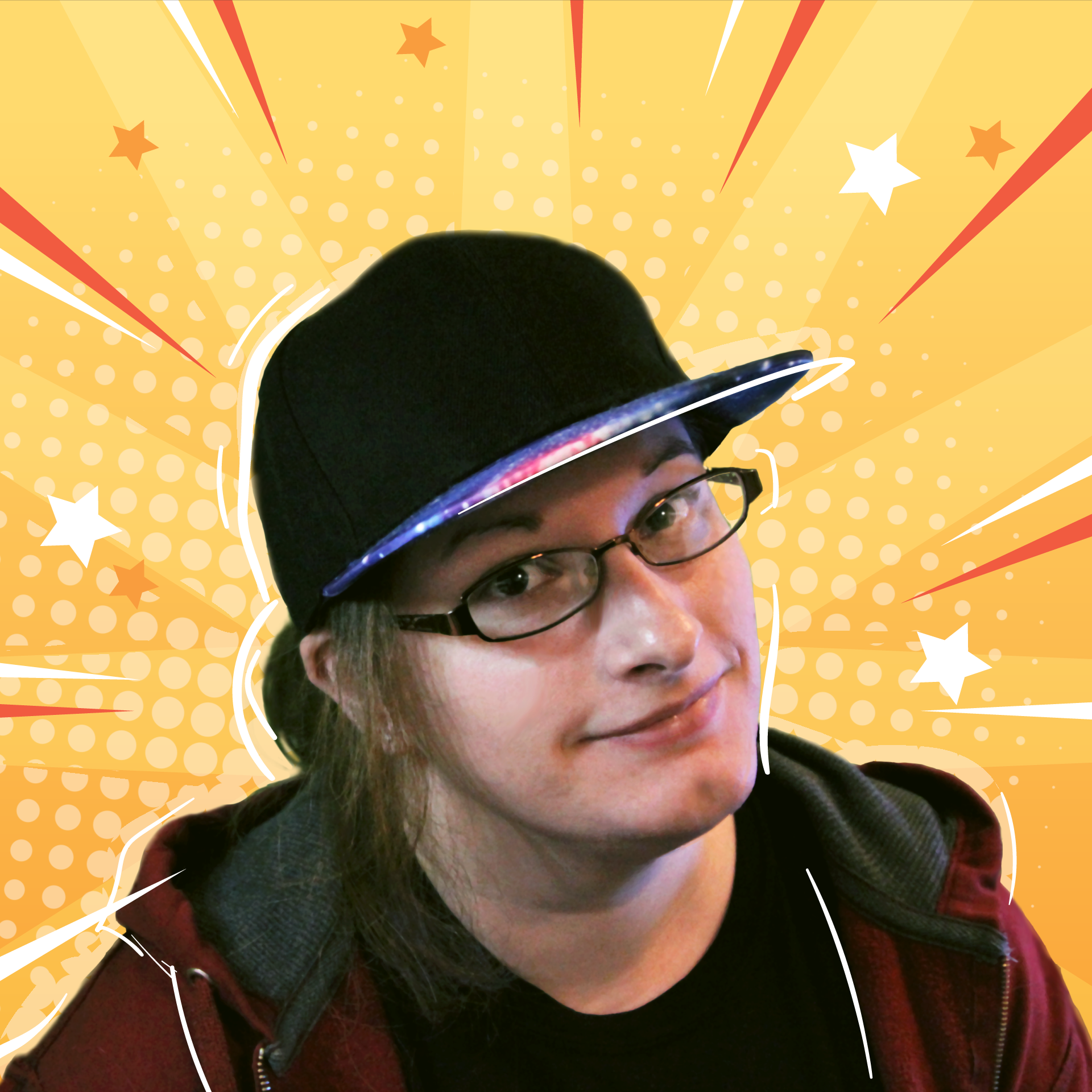 Illustrator Cartoon Katie