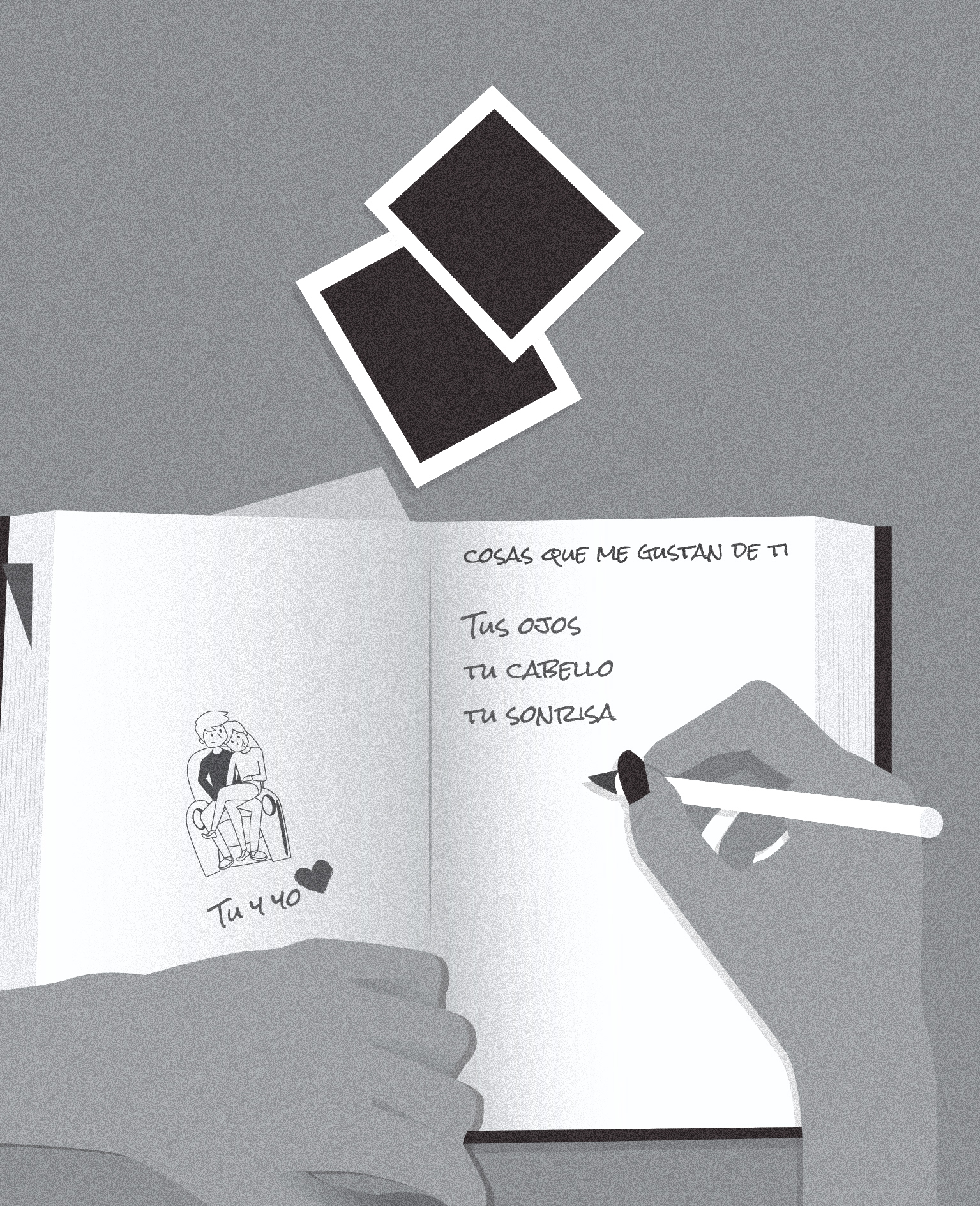 Ilustración libro "Souvenirg"