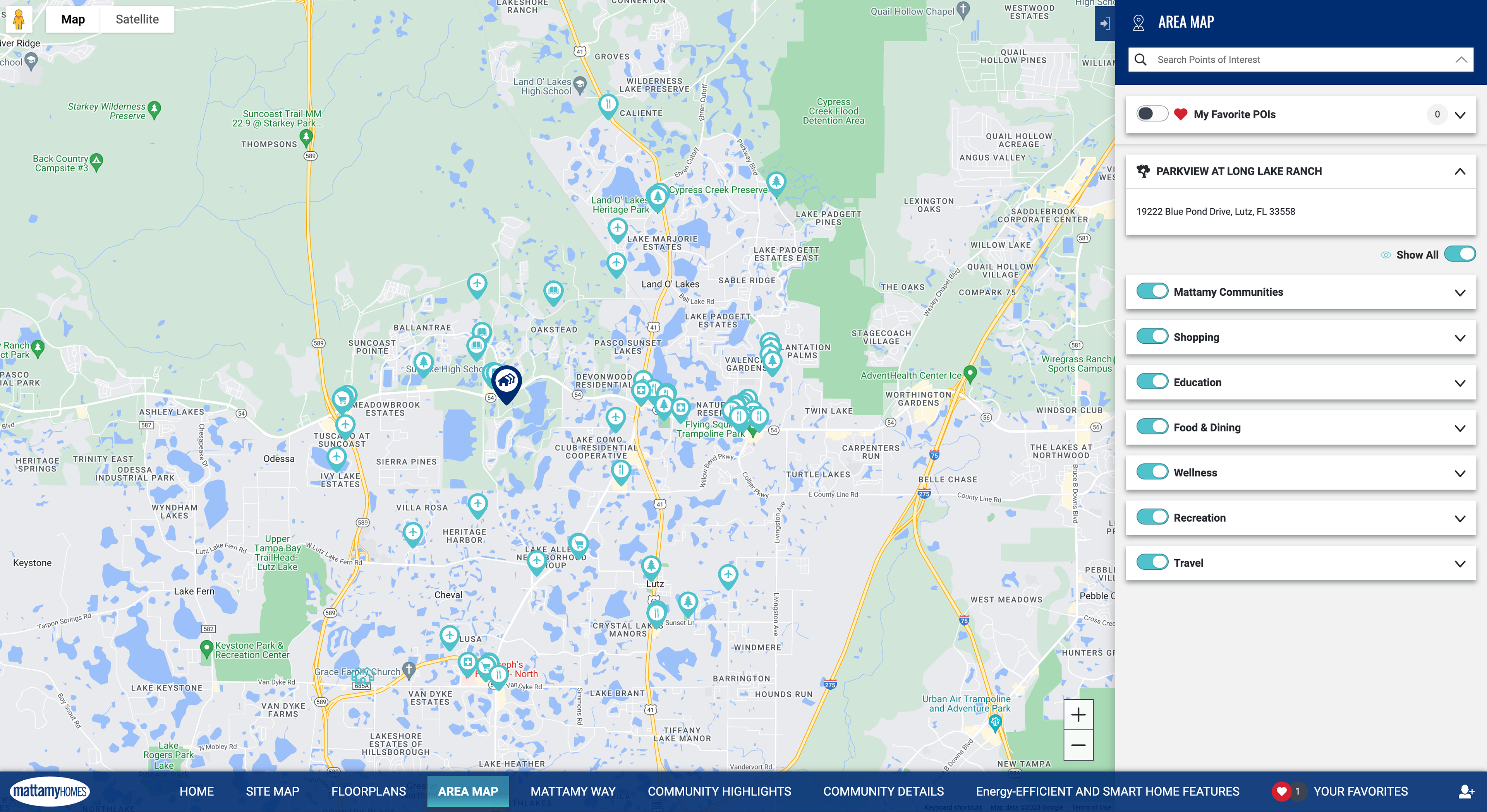 Area Map