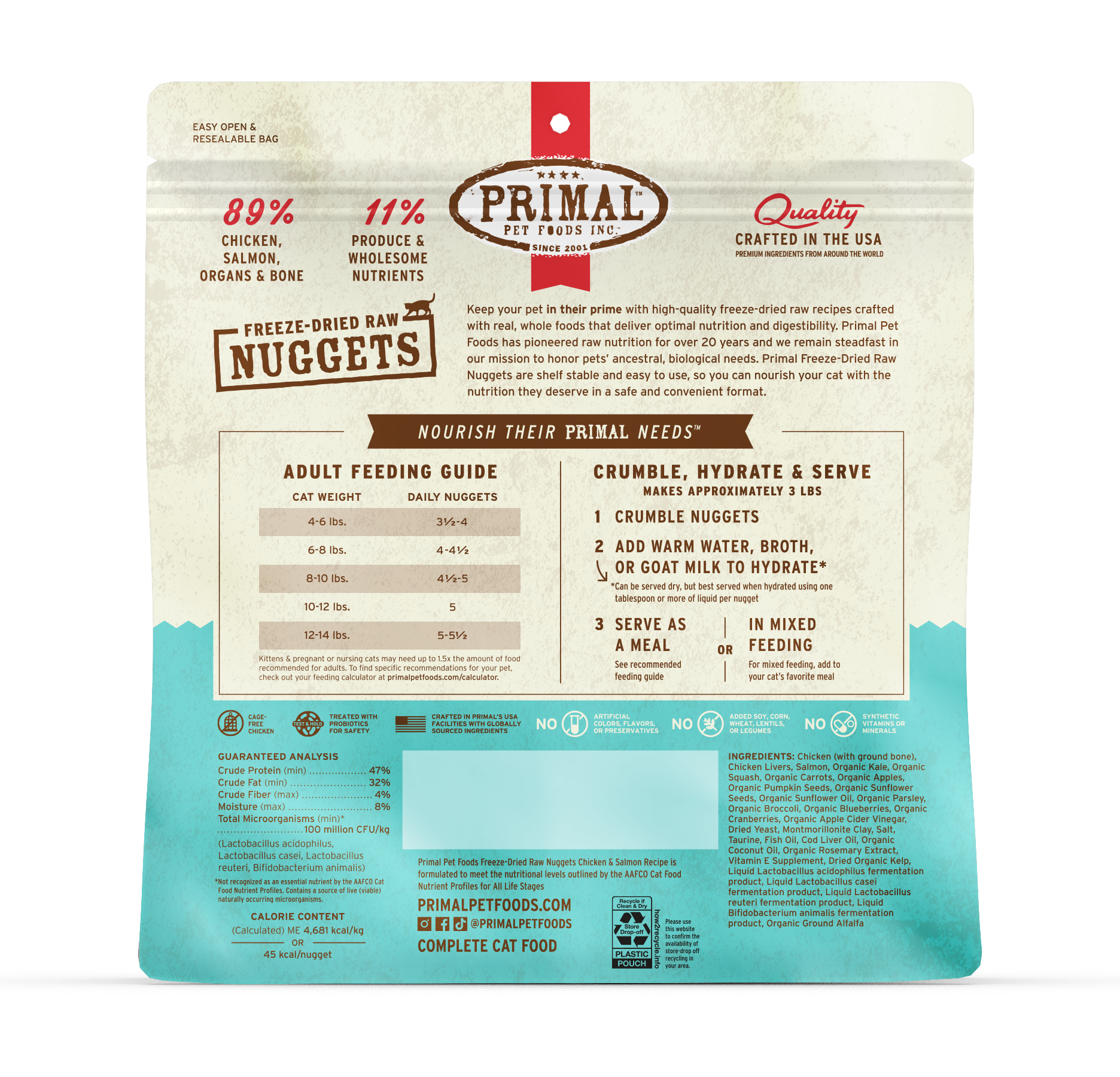Feline Freeze-Dried – Back
