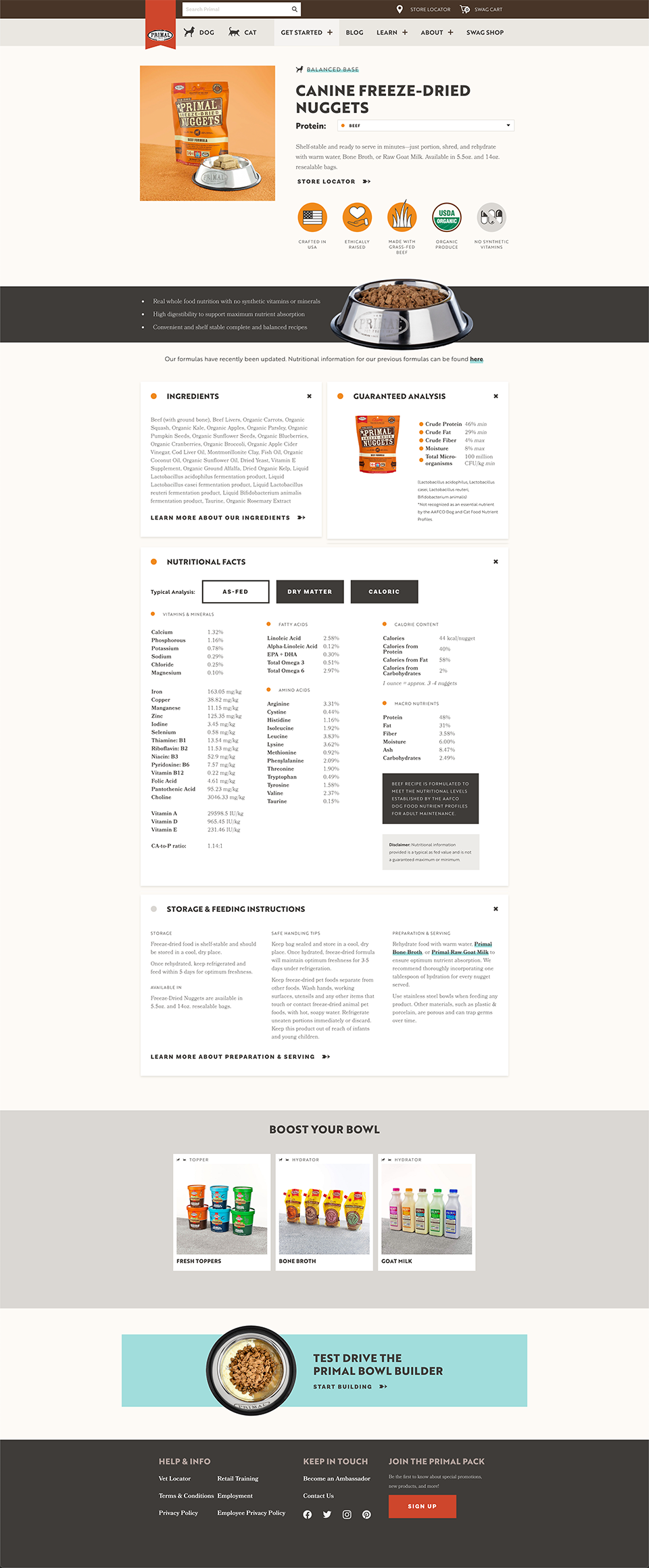 Product Detail Page