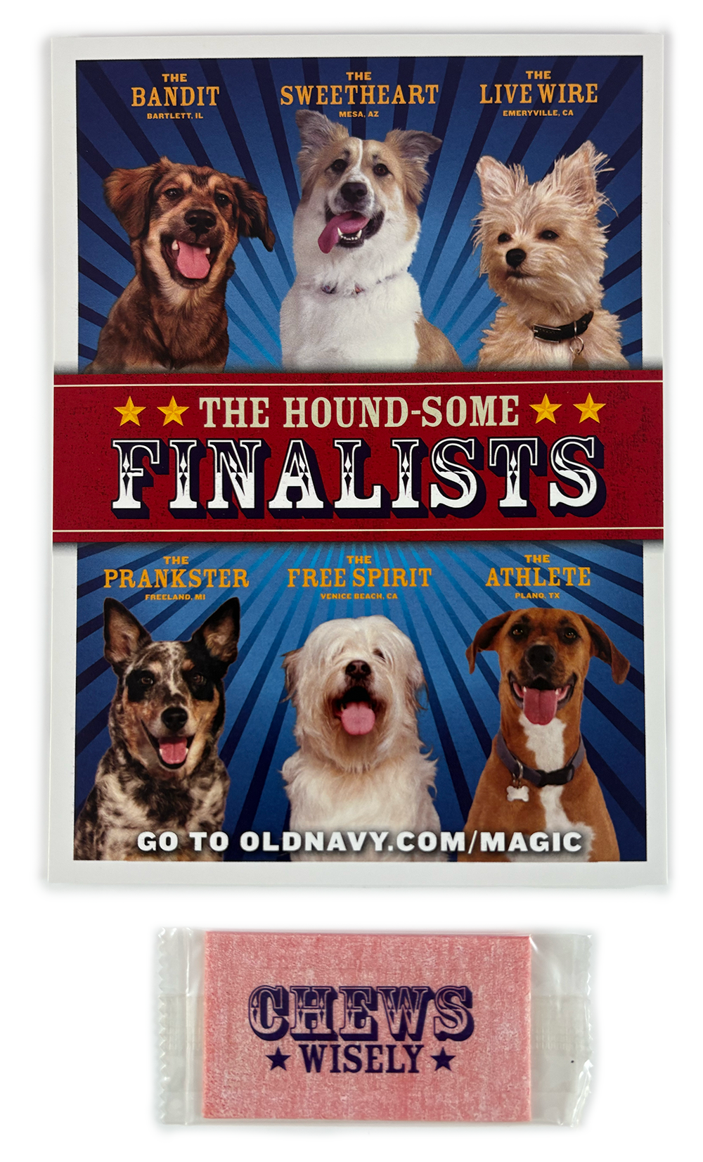 All Finalists w/gum!
