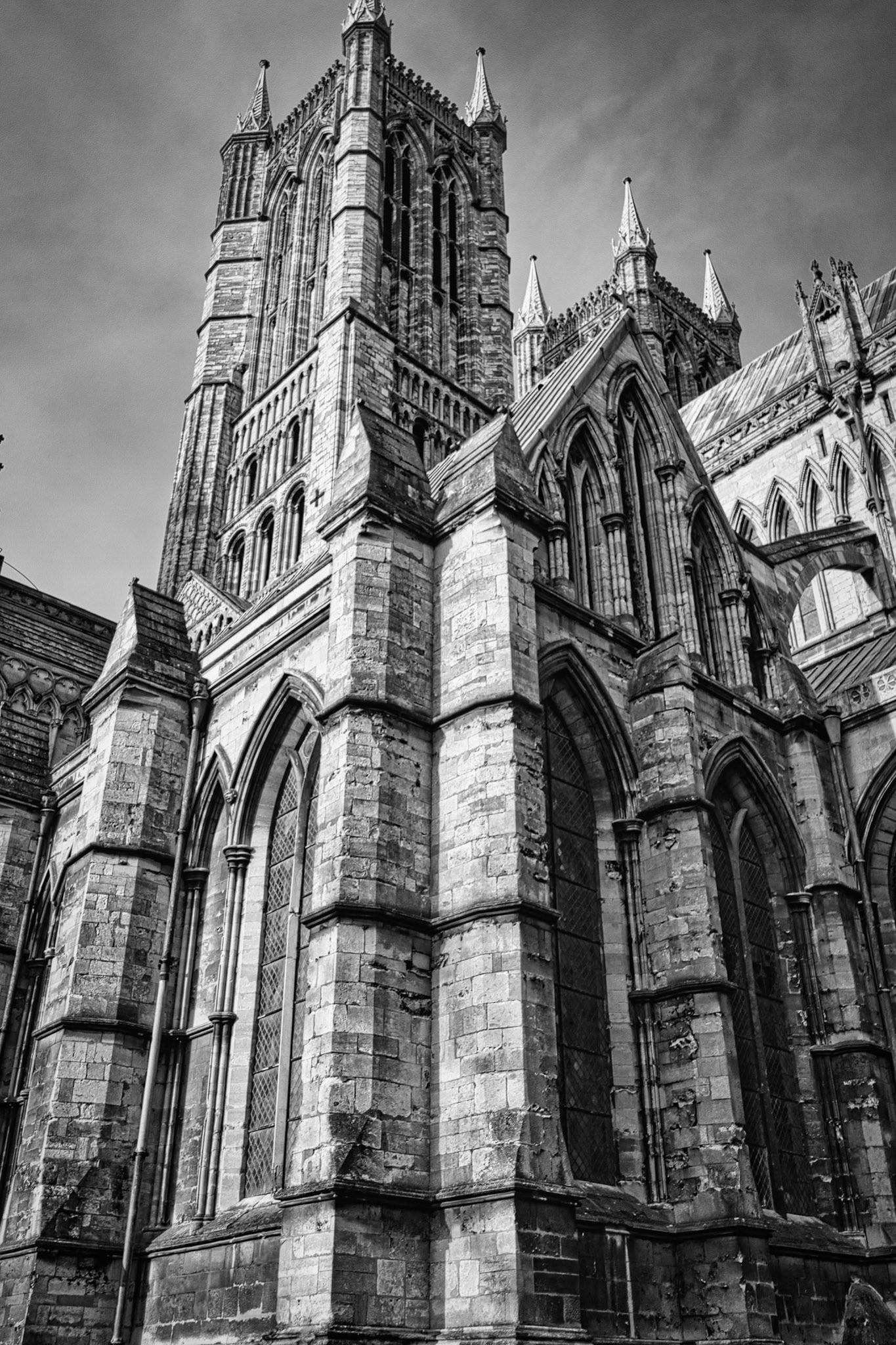Lincoln Cathedral B&amp;W