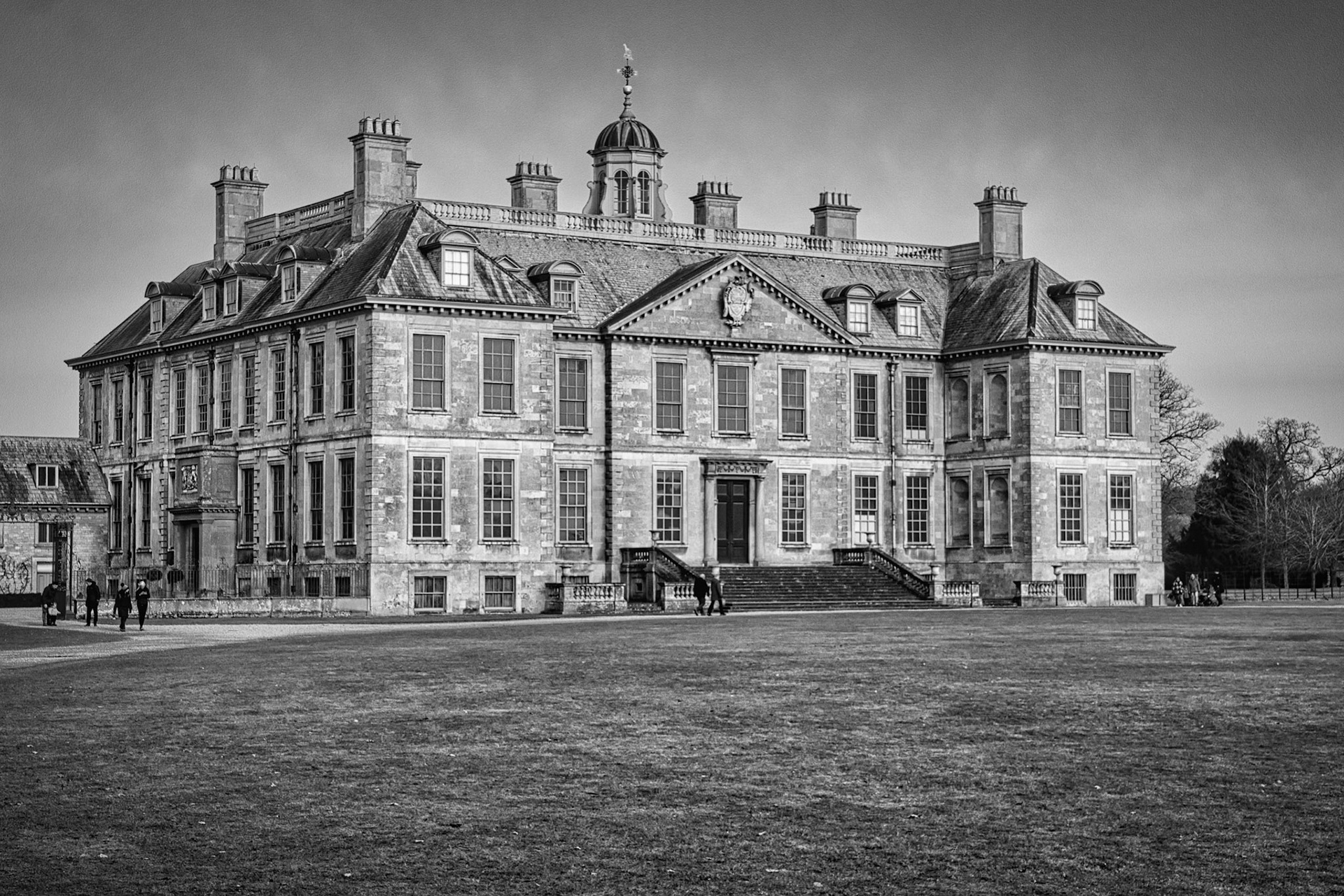 Belton House Black and White