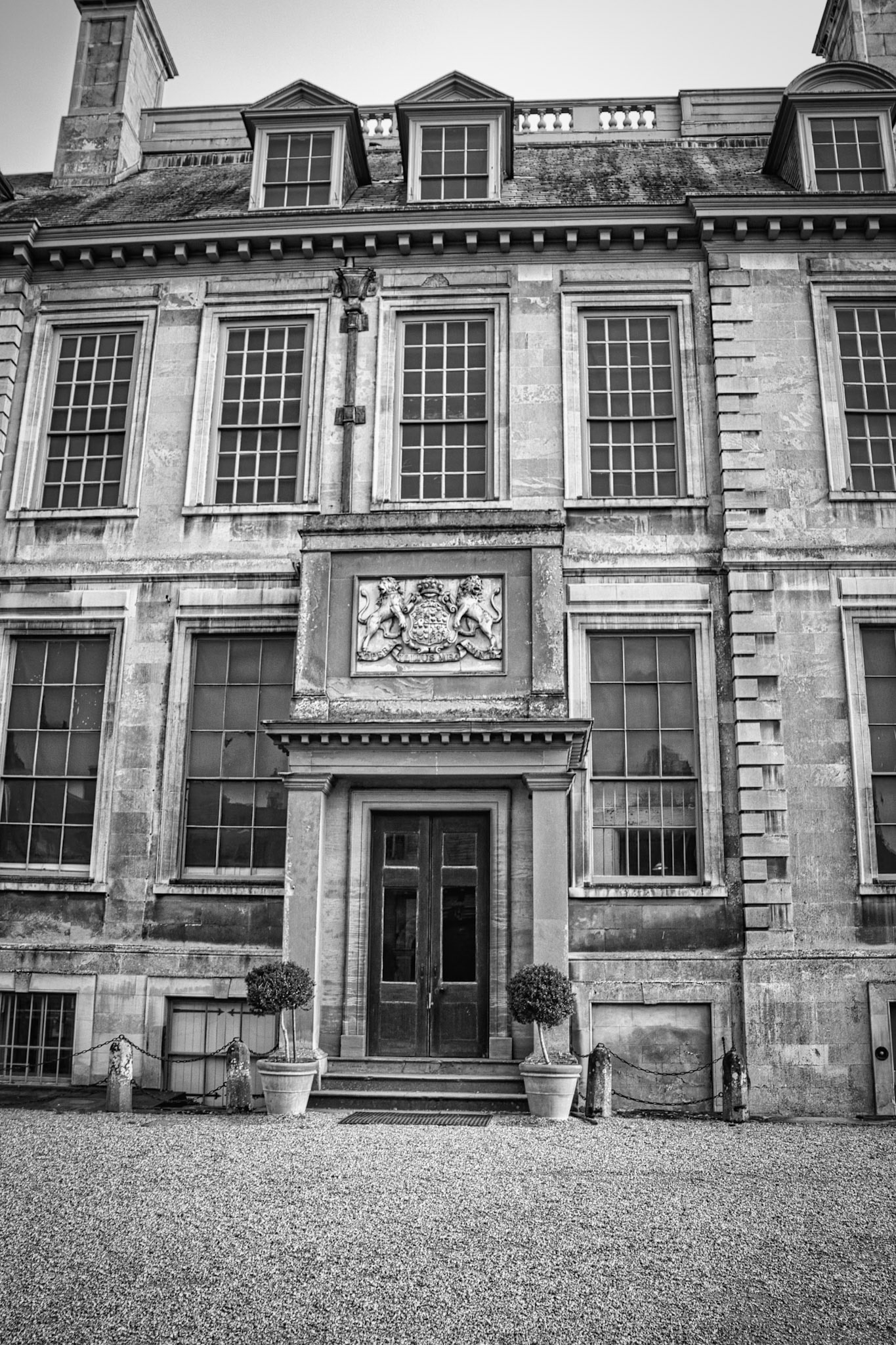 Belton House Black and White
