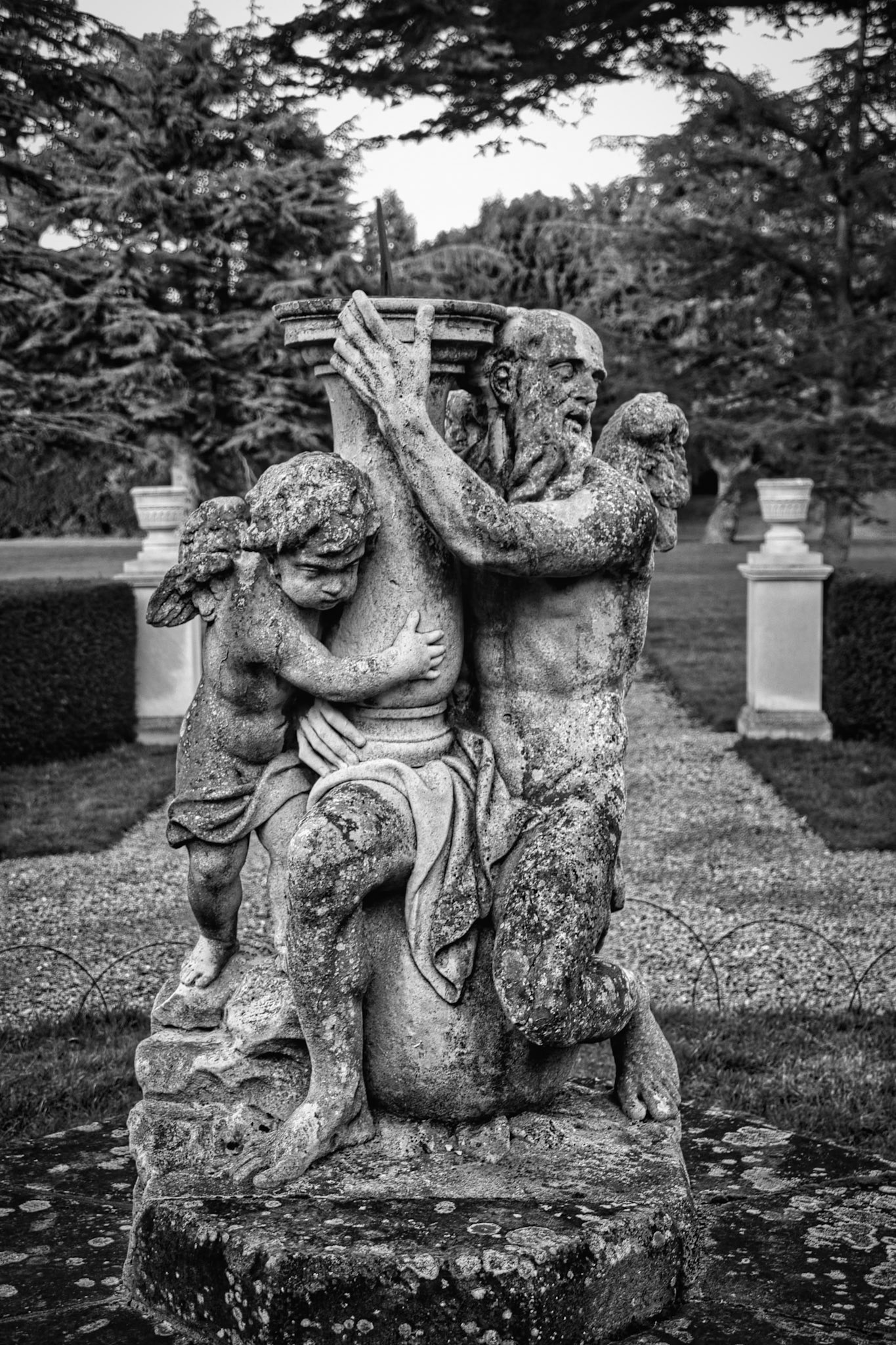 Belton House Black and White