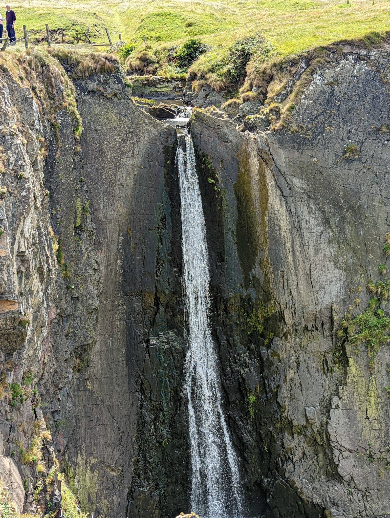 Speke's Mill Mouth Waterfall