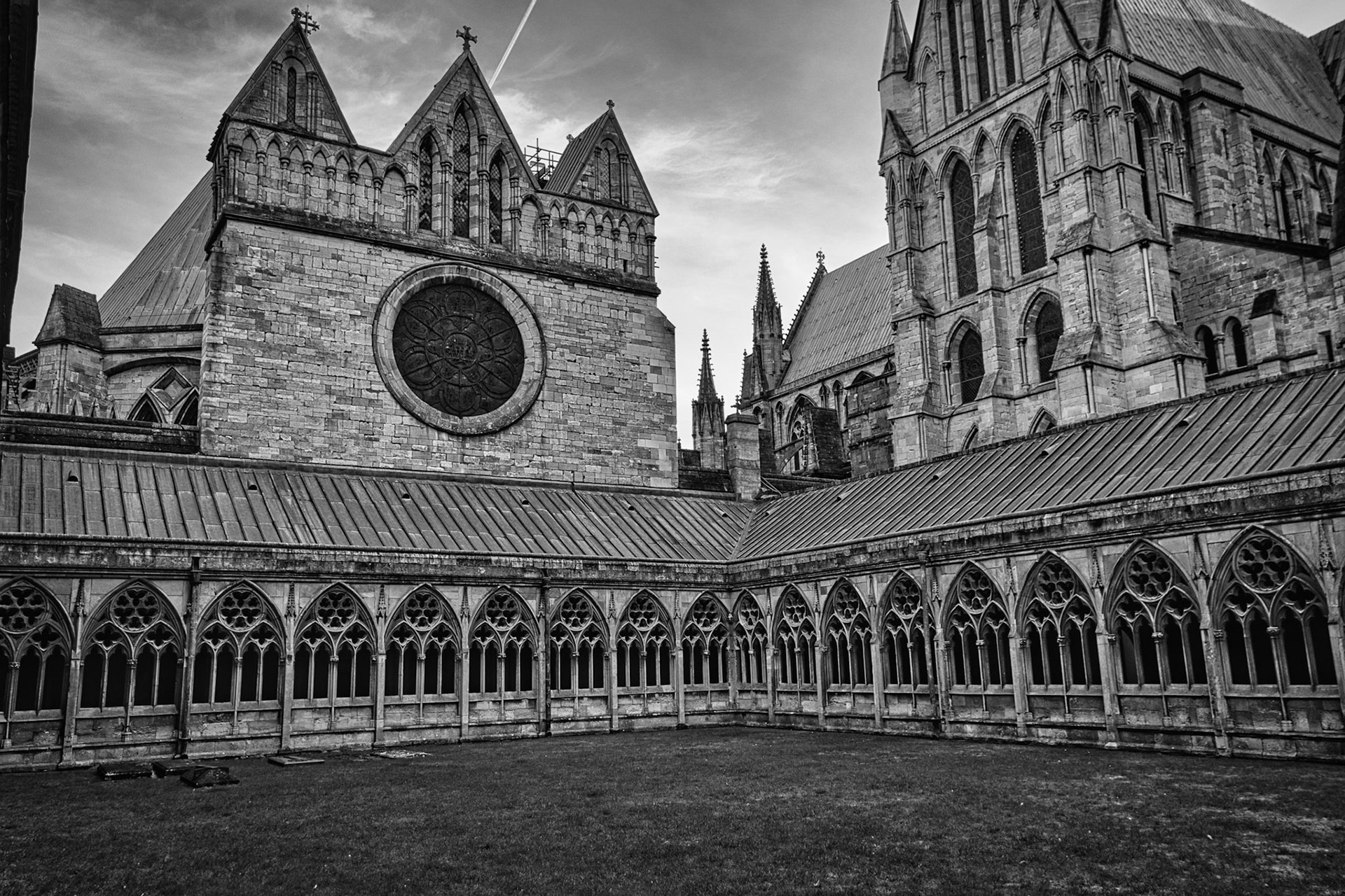 Lincoln Cathedral B&amp;W