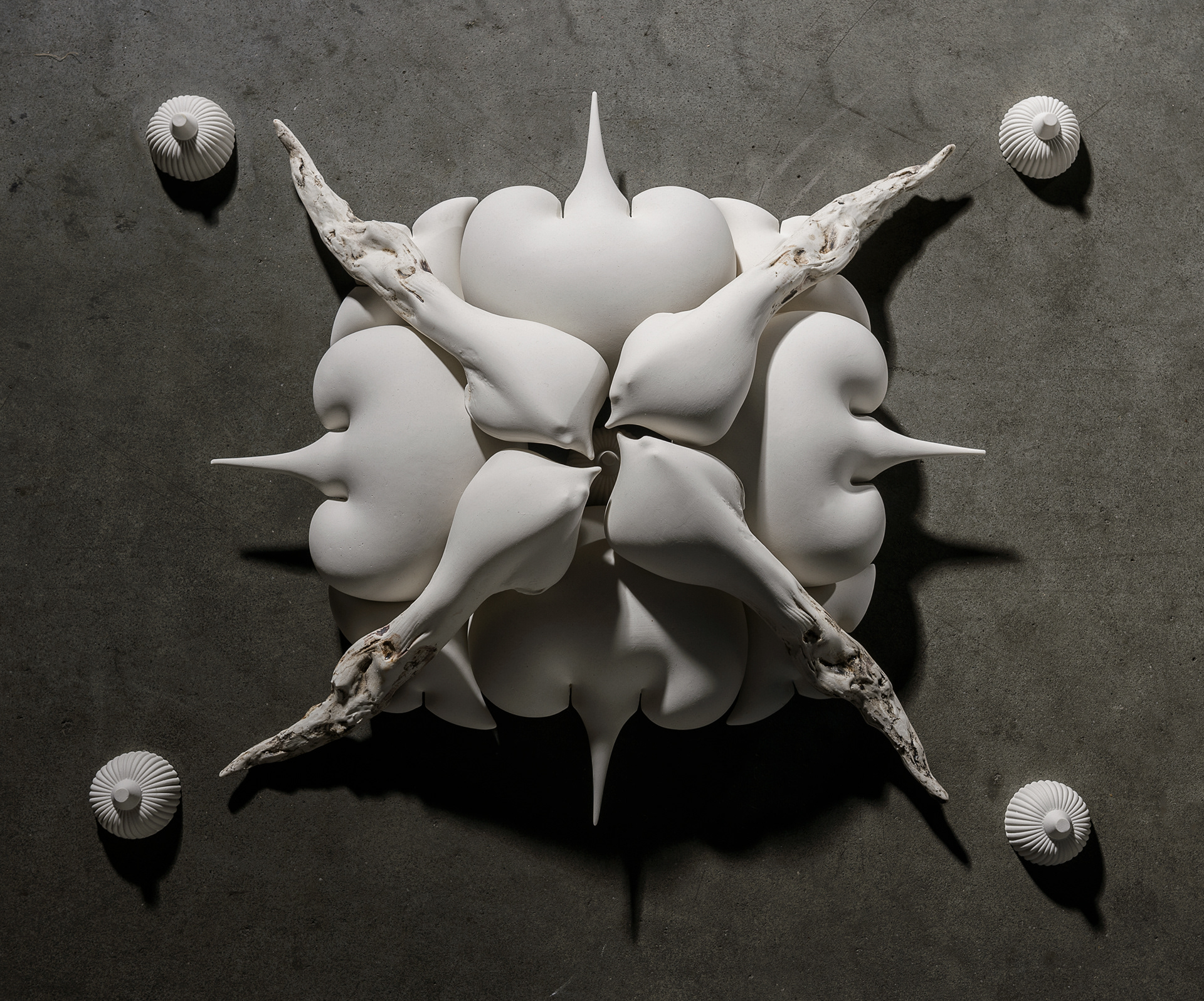 There's nothing wrong with walking on roses - detail - photo Eric Smeets