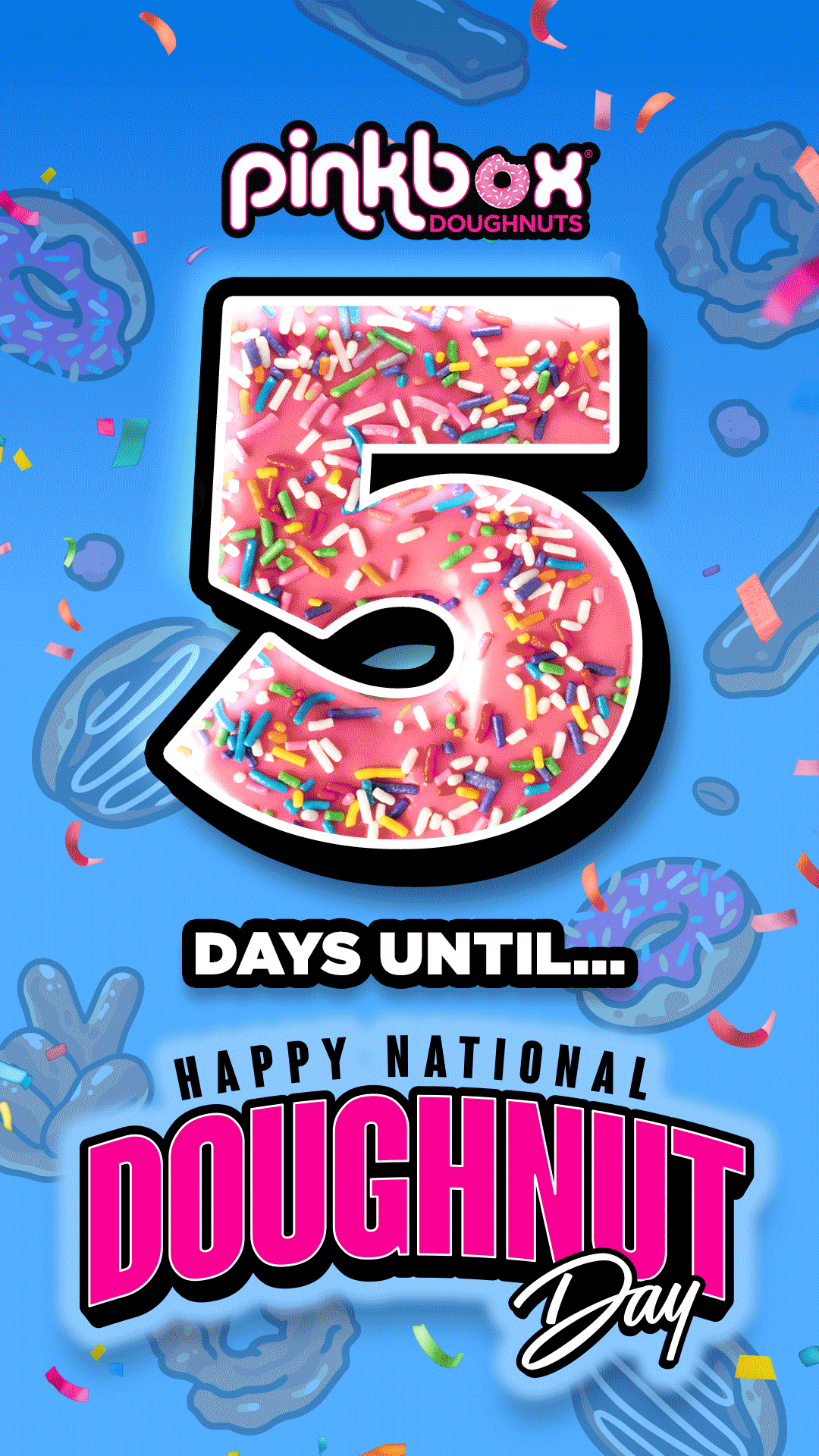IG Story | National Doughnut Day 2025 Countdown