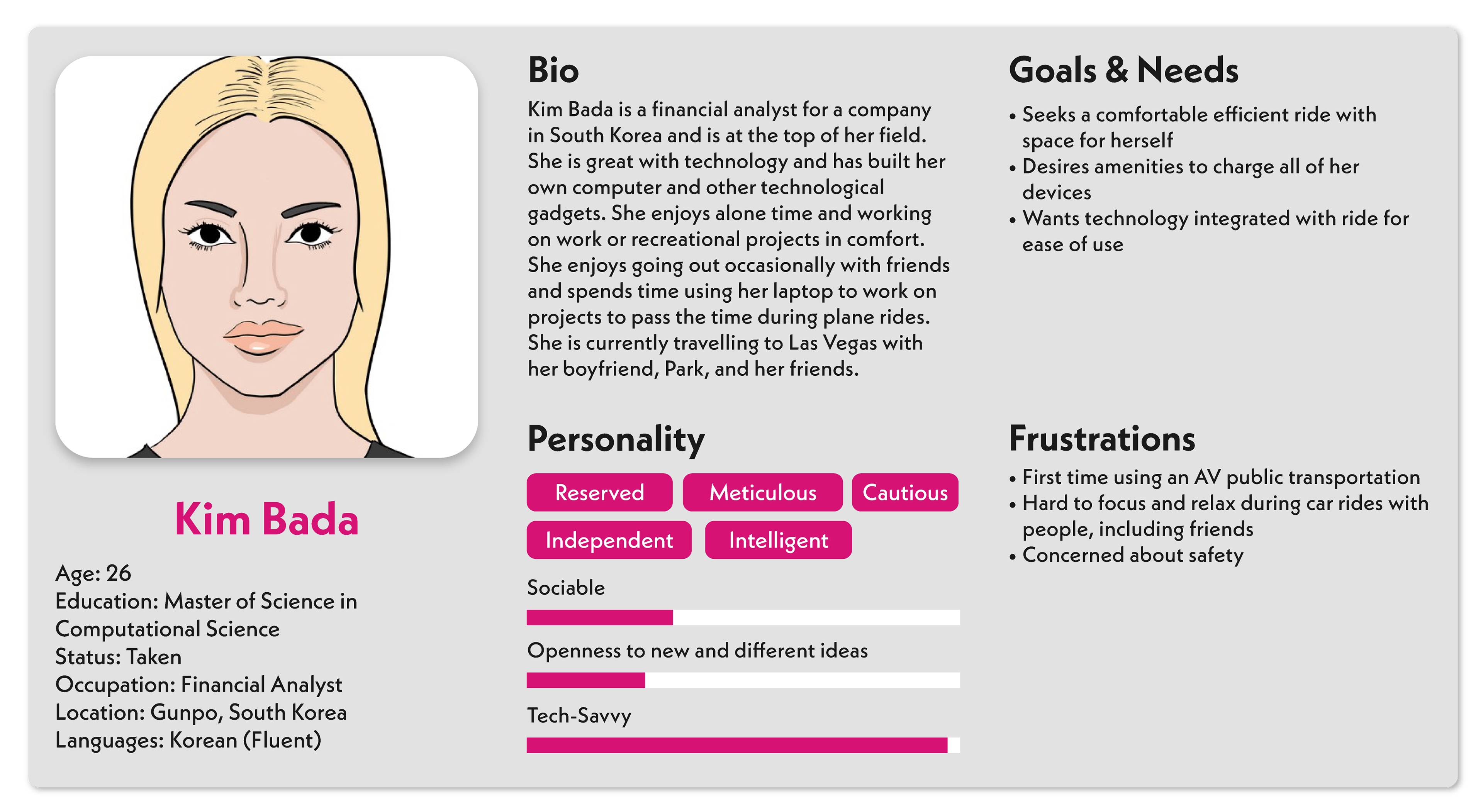 User Persona #4