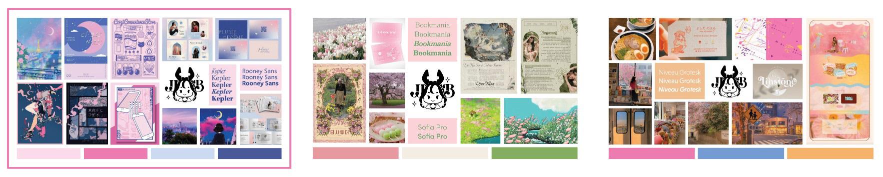 Deciding between 3 Moodboards