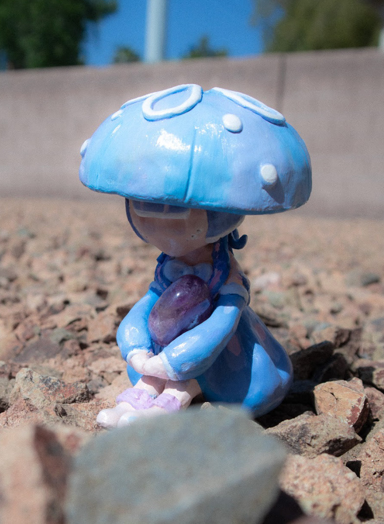 OC Figurine Photoshoot | Polymer Clay