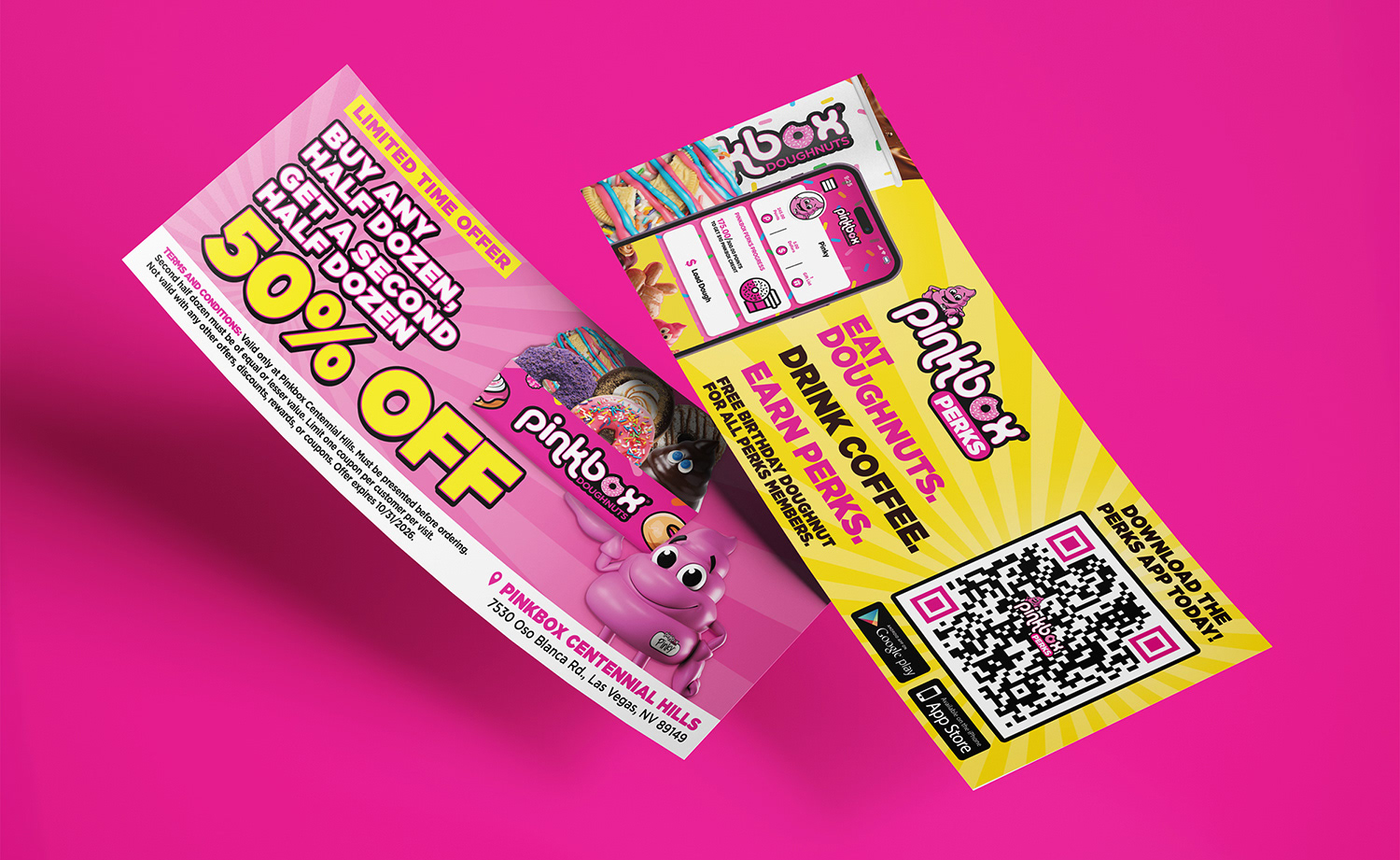 Two-Sided Coupon & Perks App Promo