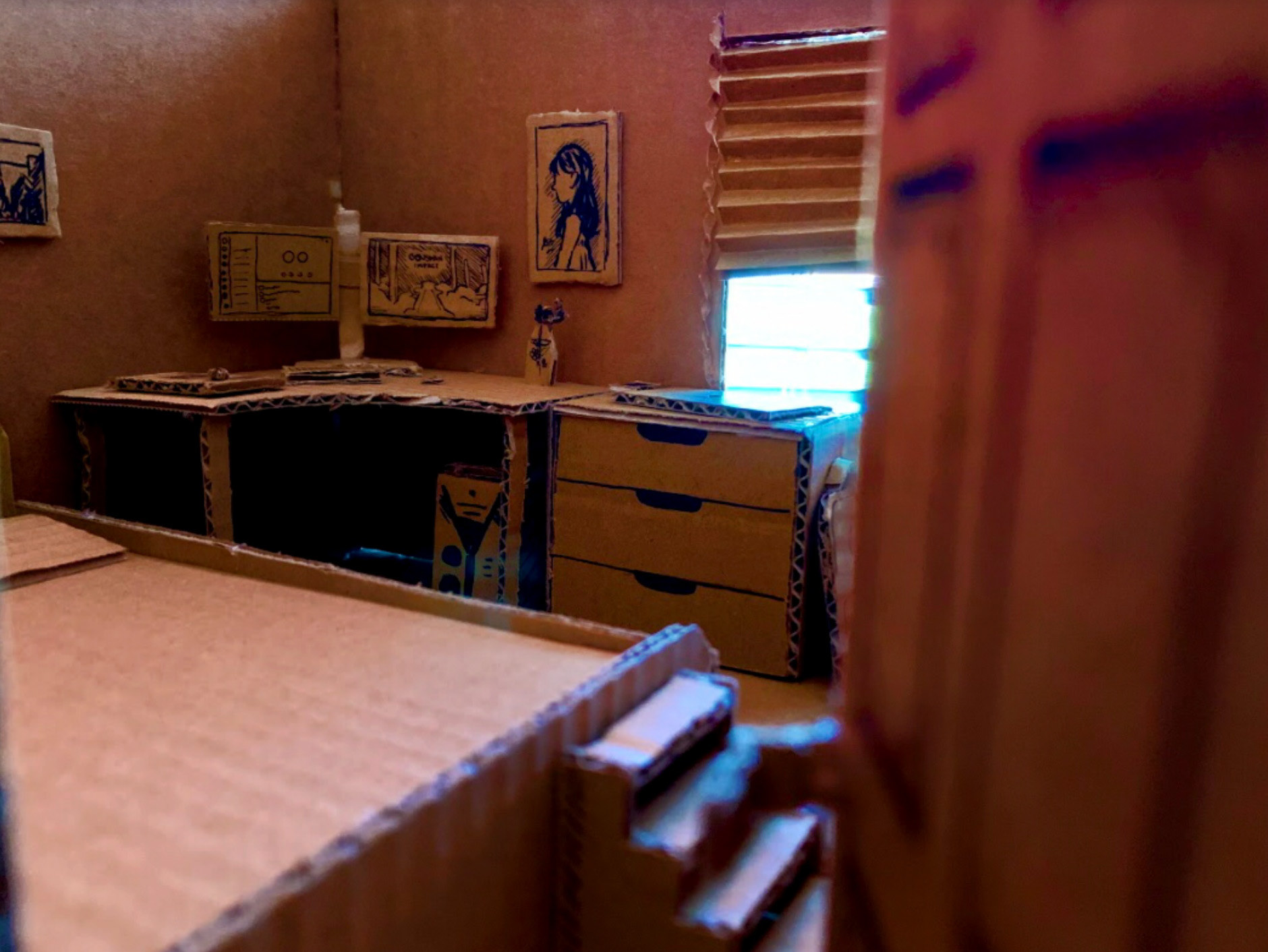 Bedroom | Cardboard