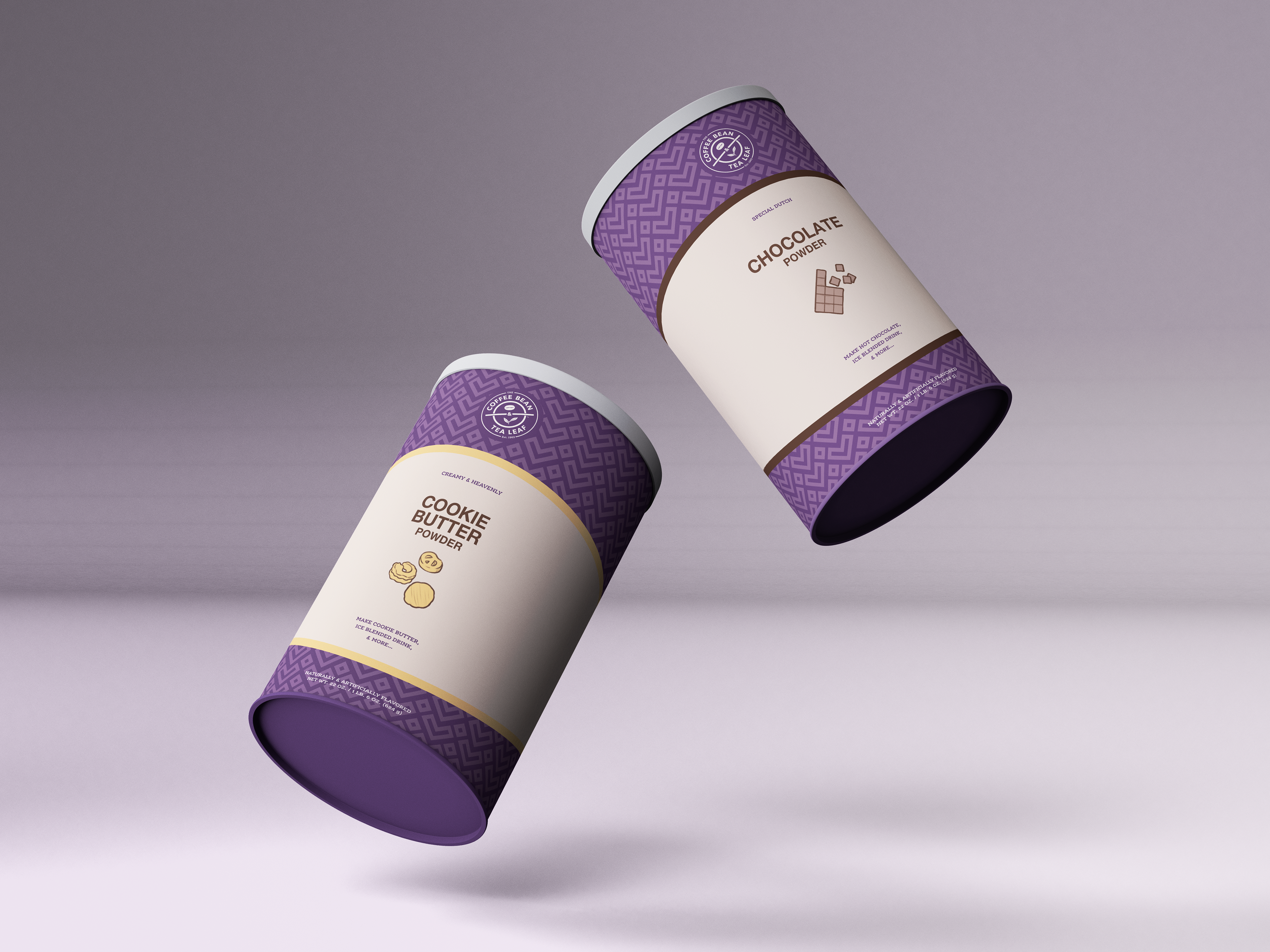 Powder Tin Packaging | Mockup by GraphicPear (graphicpear.com)