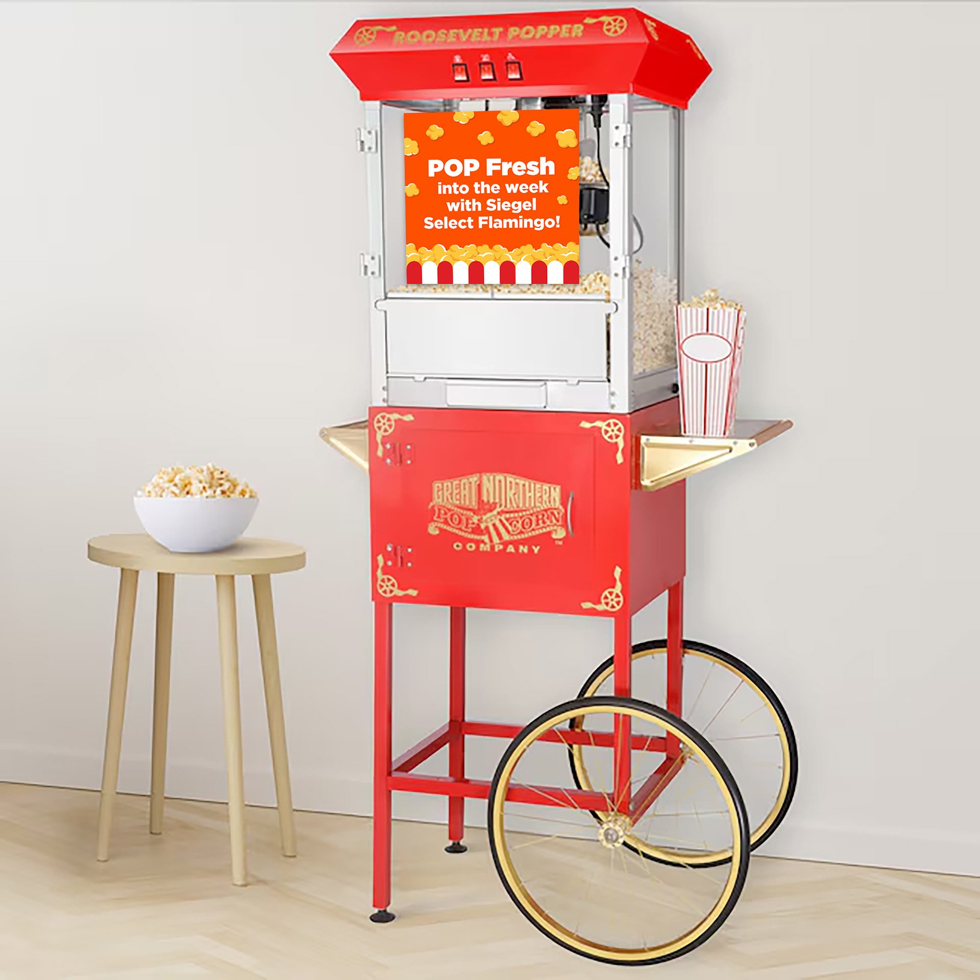 Select | Popcorn Sign | Mockup #2