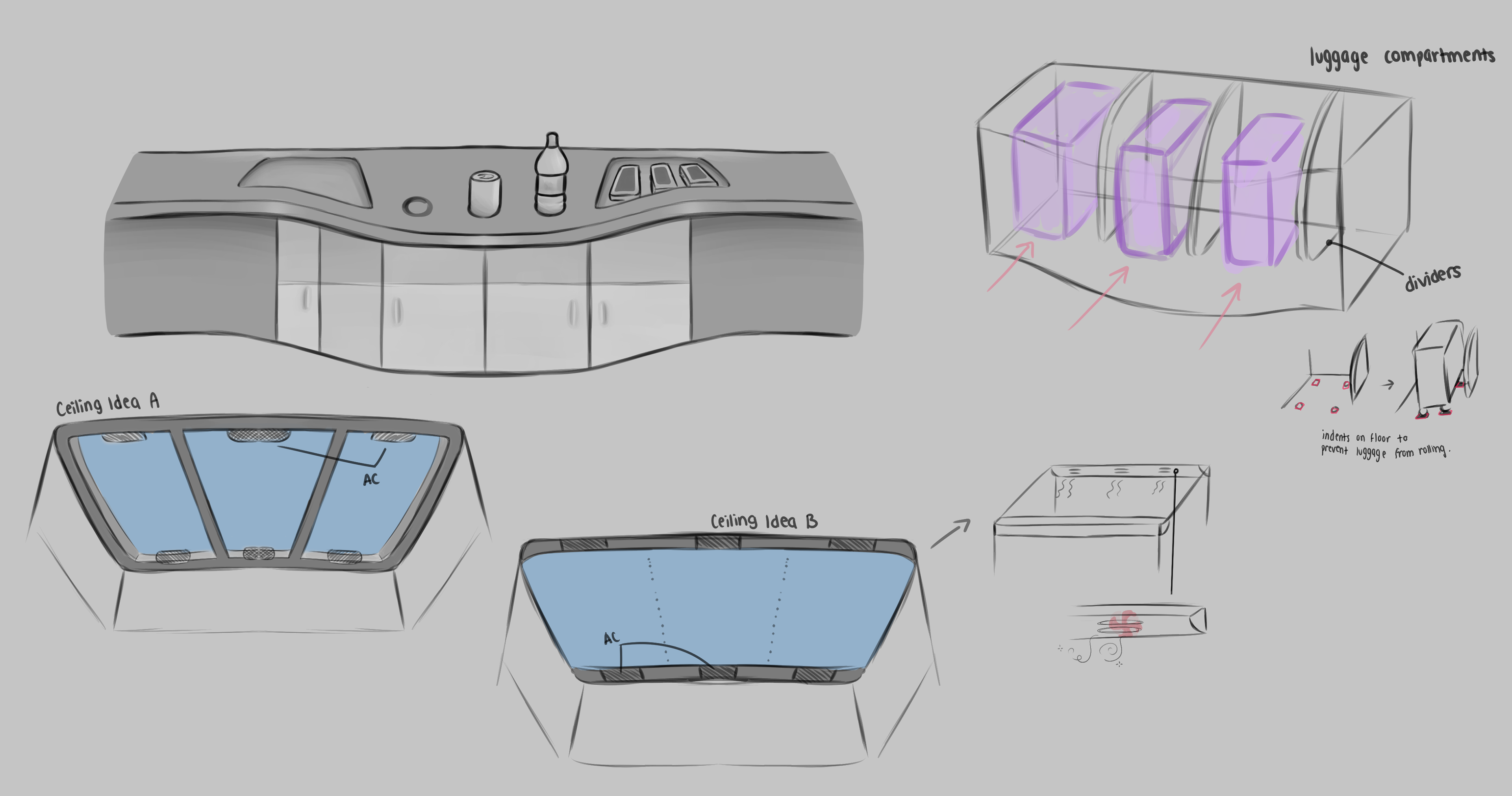 UX Luggage Compartment, Window, Air Conditioning