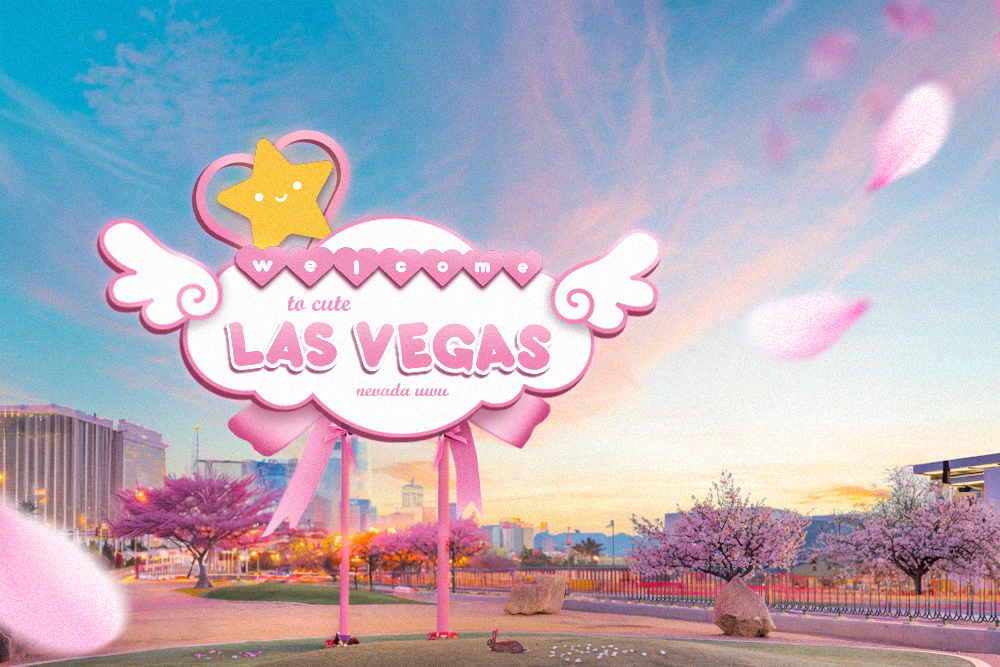 Las Vegas Sign - Magical Girl Design