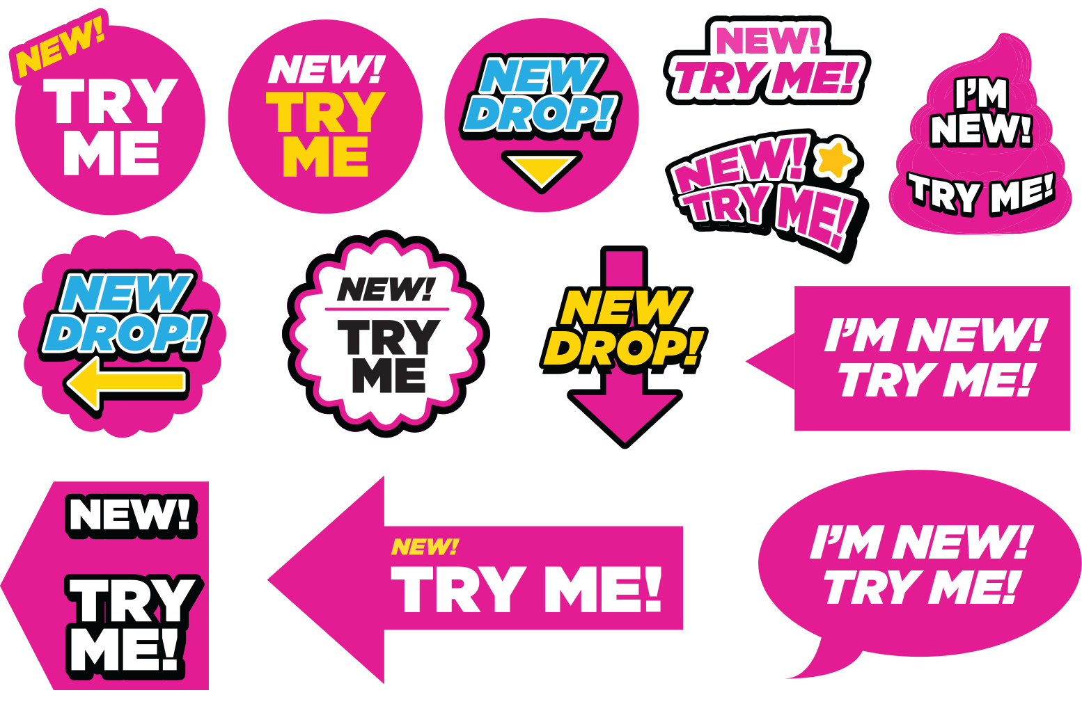 Magnet Tags for New Doughnuts