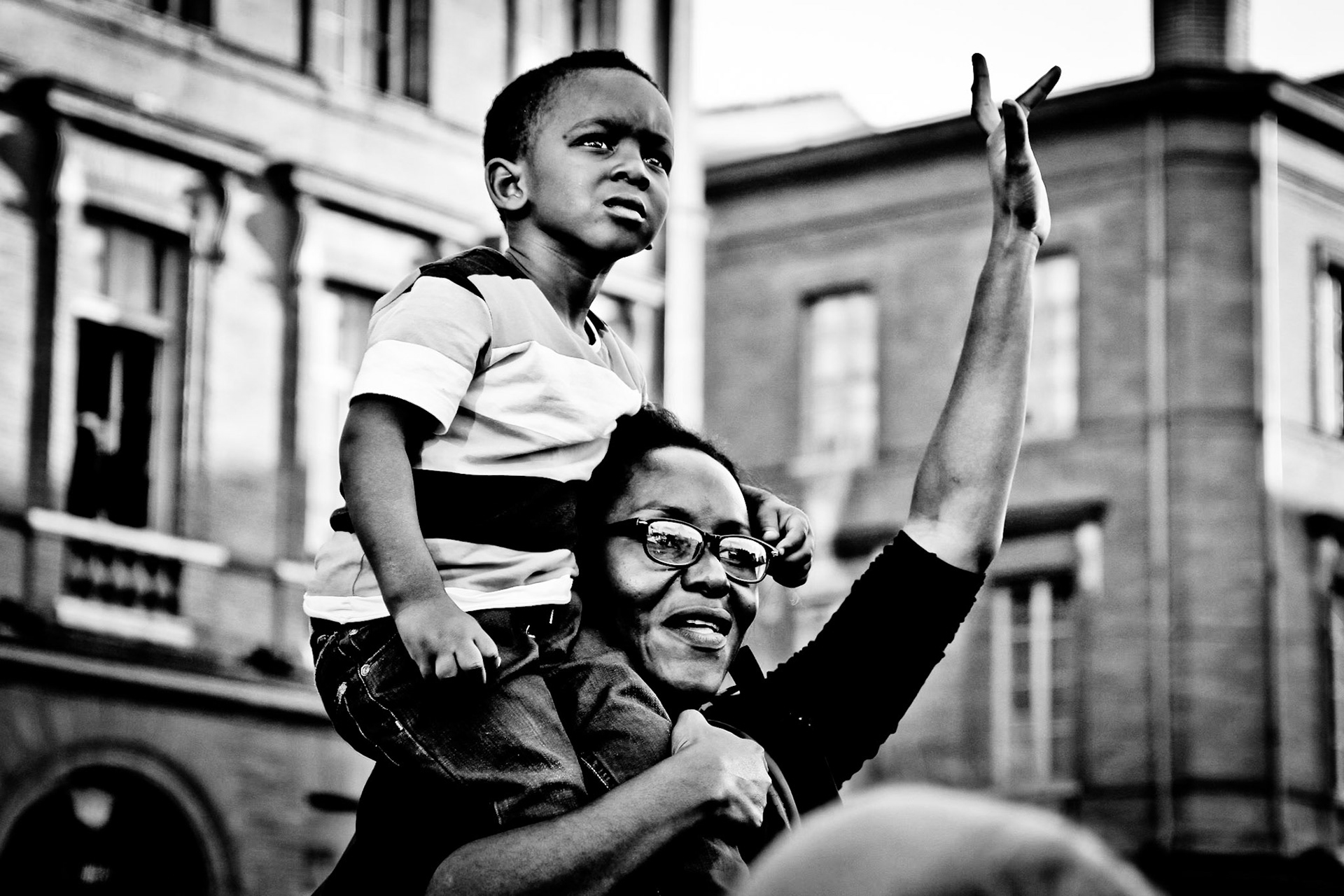 Meeting politique à Toulouse