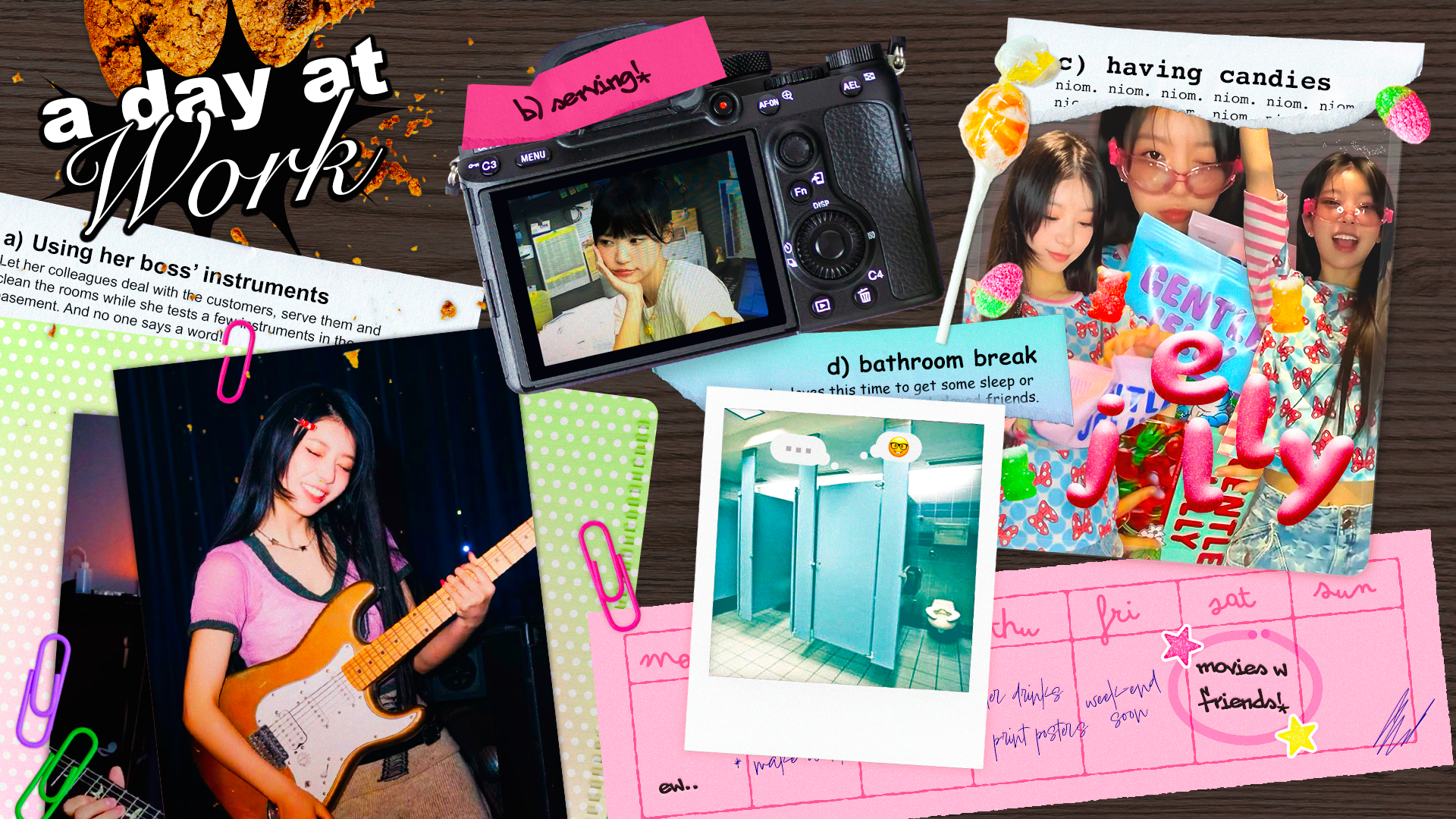 imagining a day at work (moka, illit)