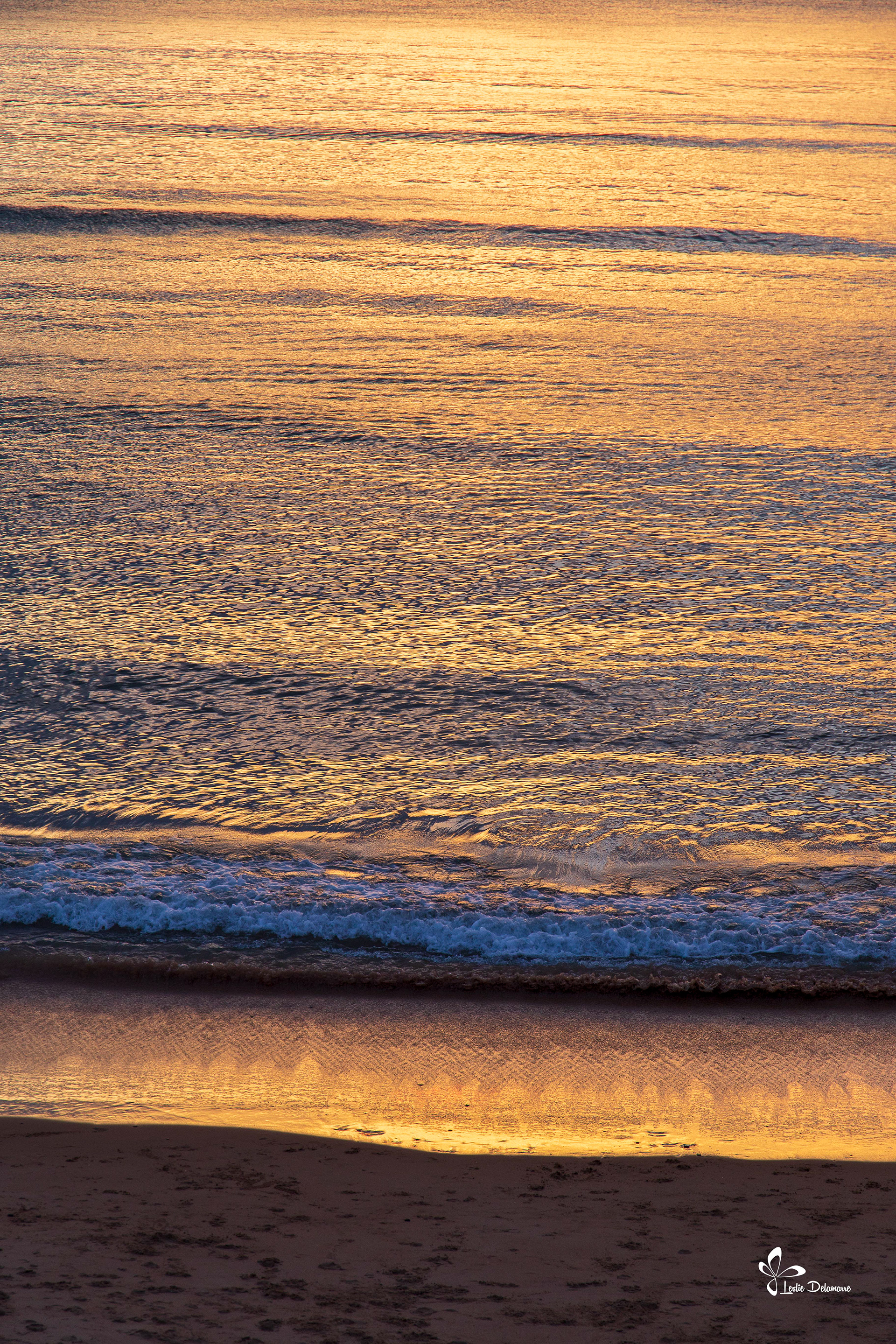 Golden hour. Biarritz.