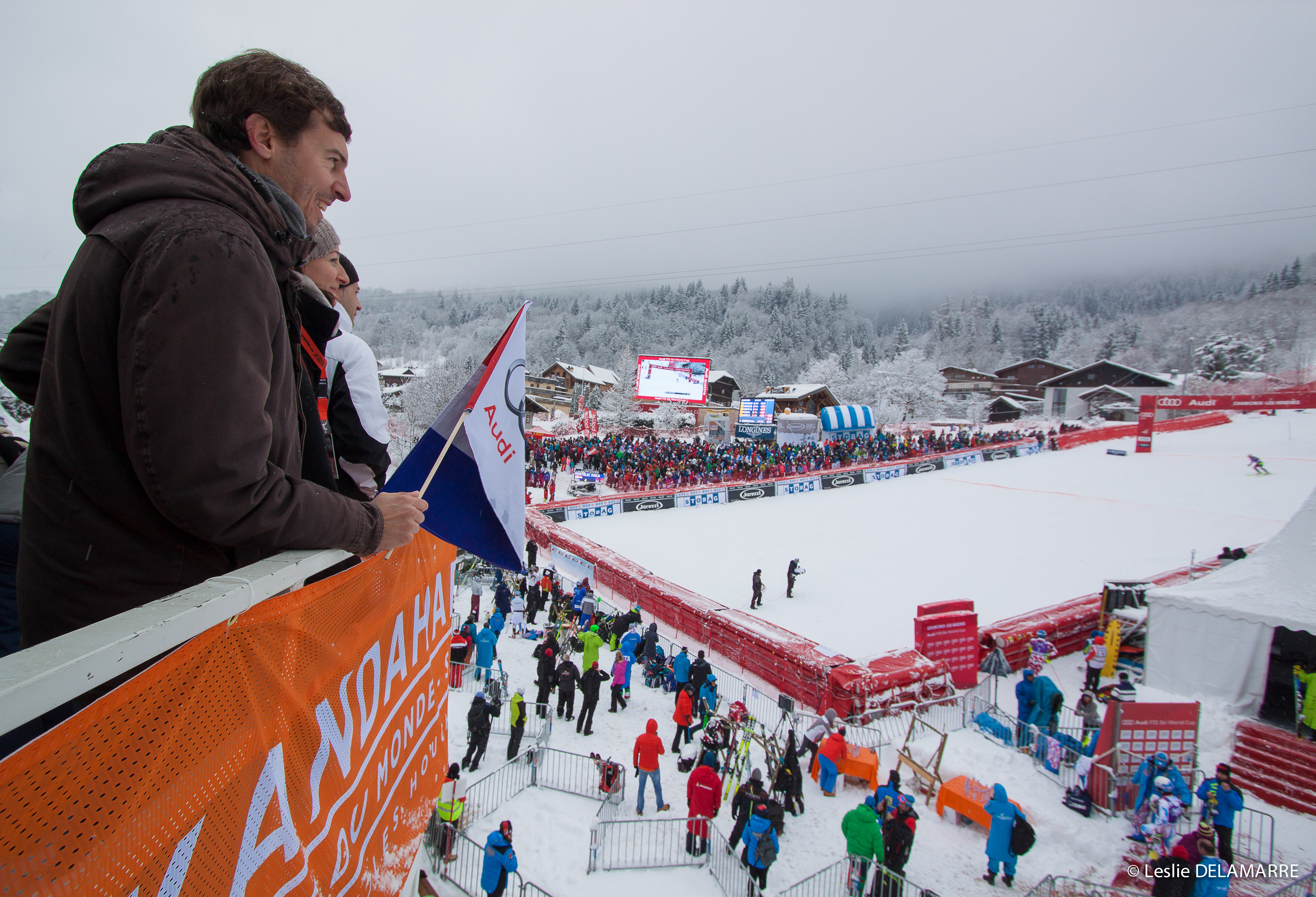 Descente du Kandahar, coupe du monde de ski 2026. Chamonix