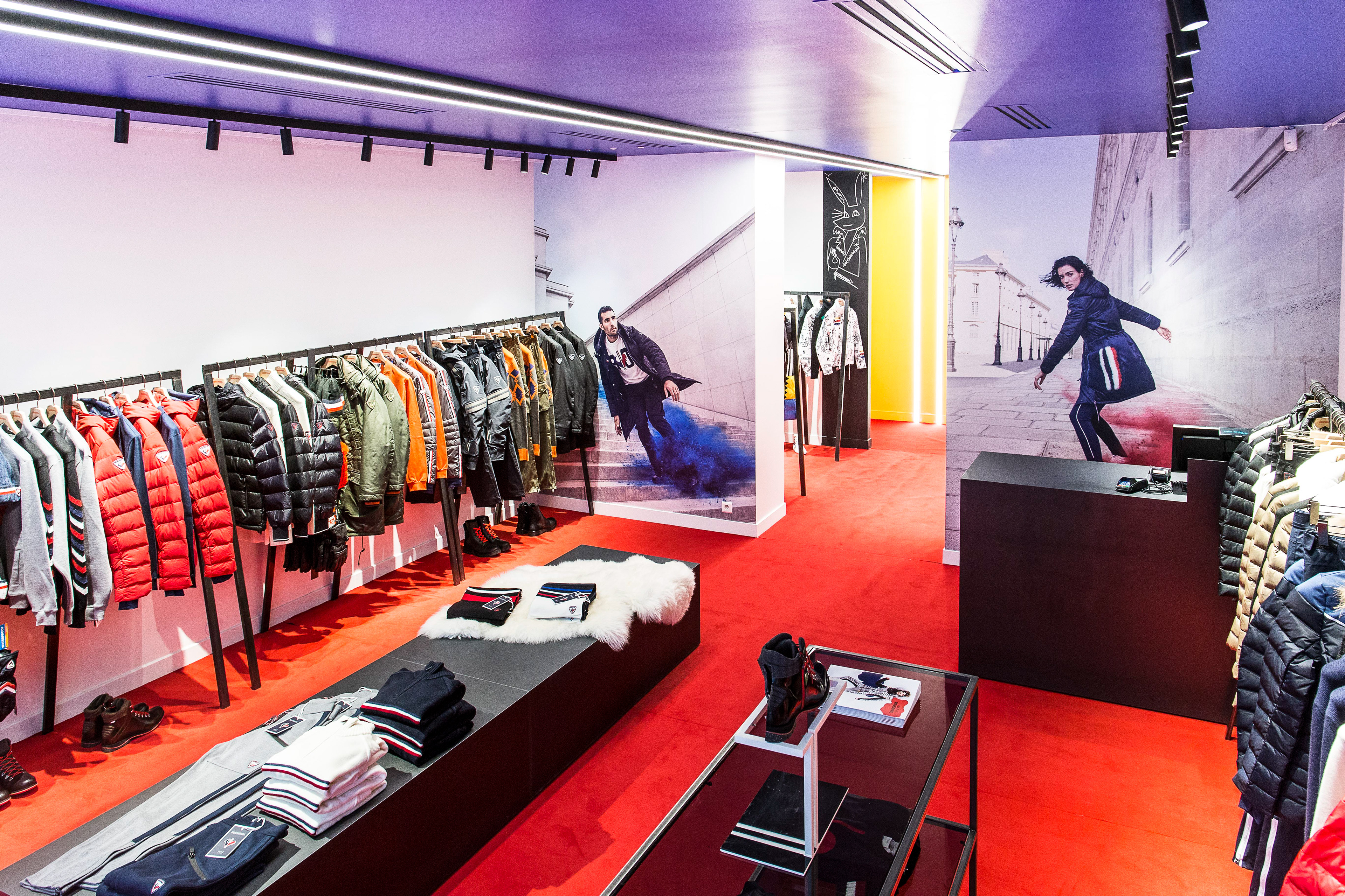 Ouverture pop up store Rossignol