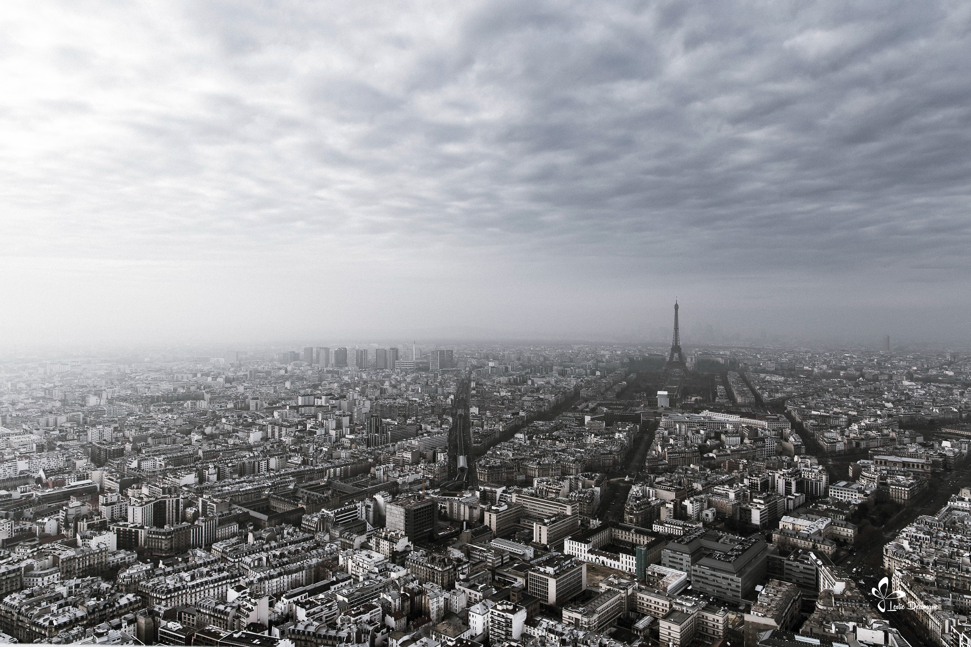 Brume sur la ville