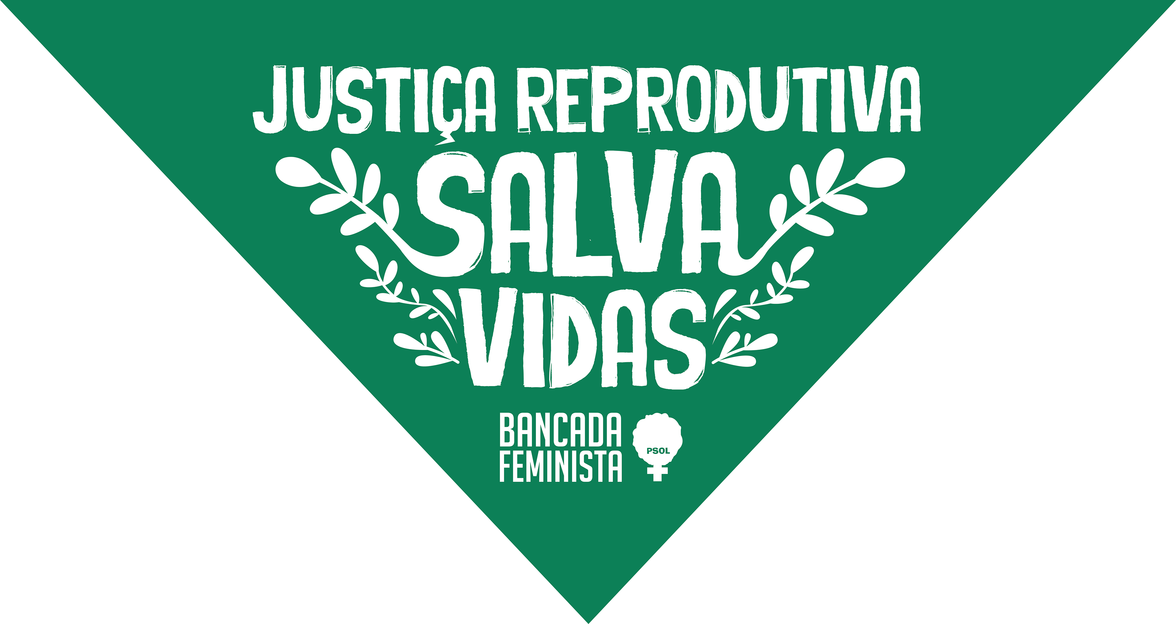 lenço verde 'justiça reprodutiva salva vidas'