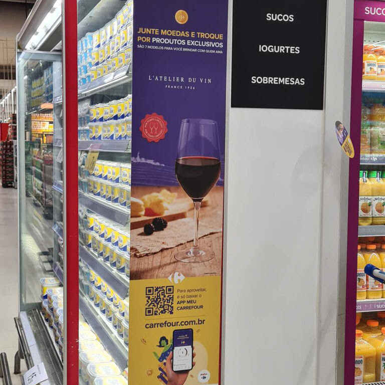 Lateral de geladeira