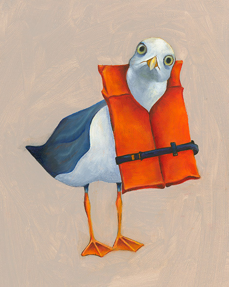 Ed - Oil on Canvas Paper