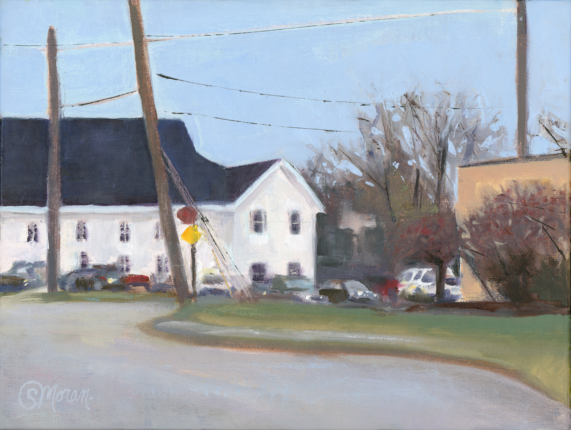 2022 Library Drive - 6x8 Oil on Linen Panel