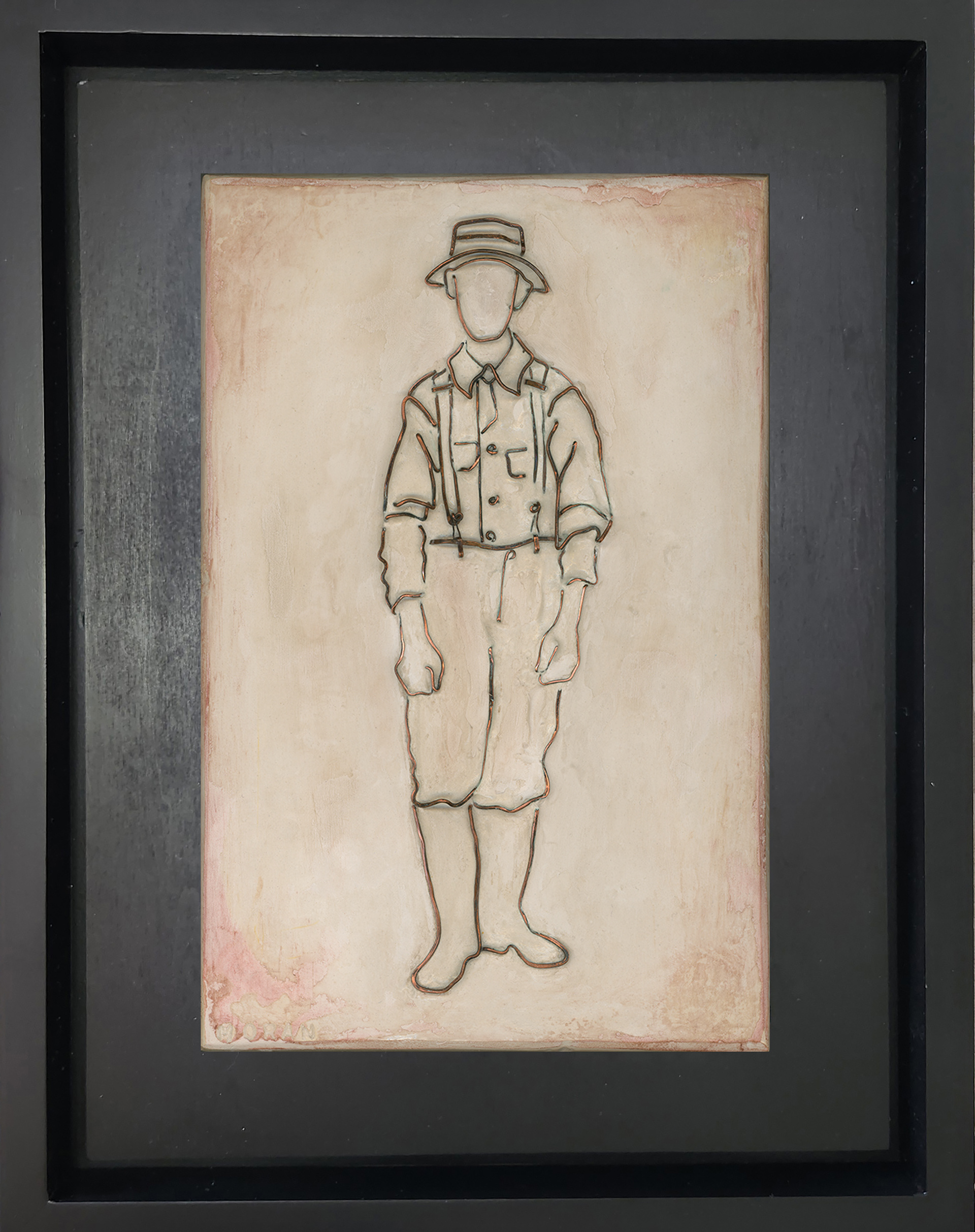 SOLD - 2023 Commissioned Wire Artwork