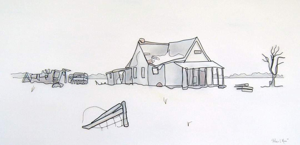 wire on board - 18x36