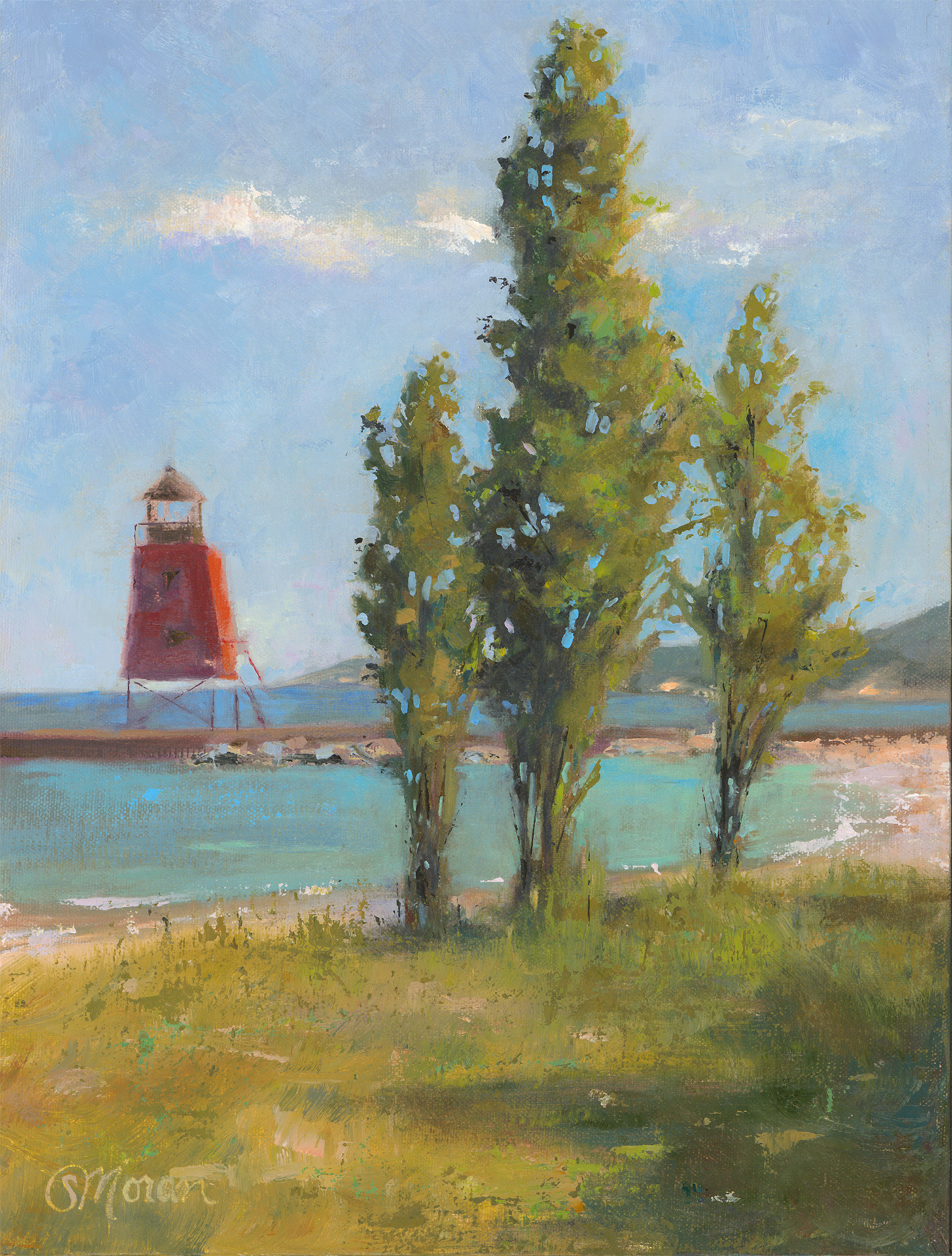 2023 - Honorable Mention Circle of Arts Plein Air Event - 9x12 Oil on Linen Panel