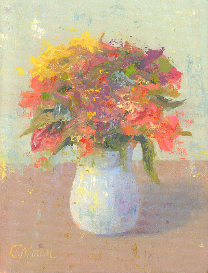 2023 - Floral #3 - 6x8 Oil on Panel