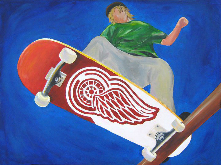 Commissioned - 16x20 acrylic on canvas