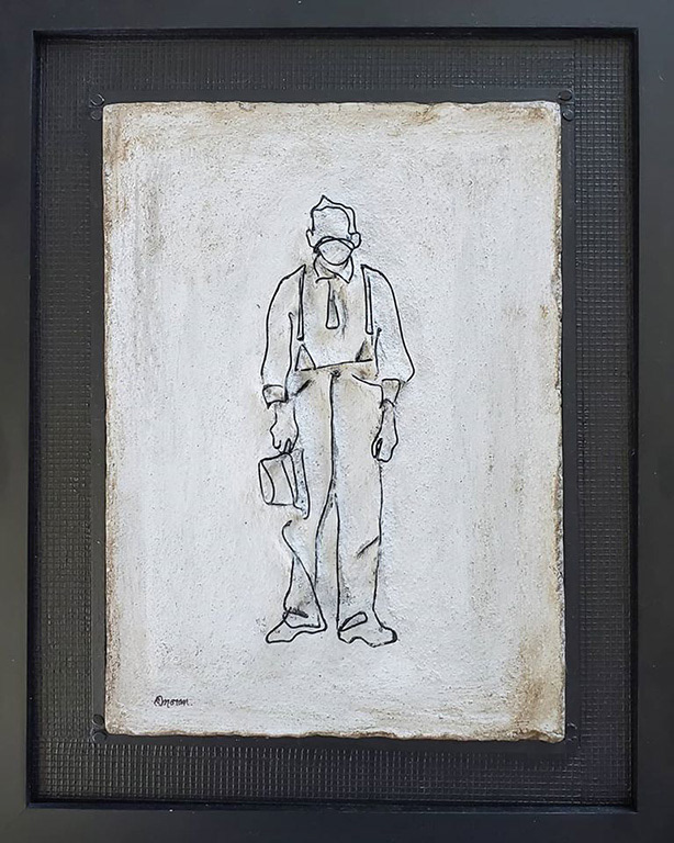 SOLD! wire in concrete