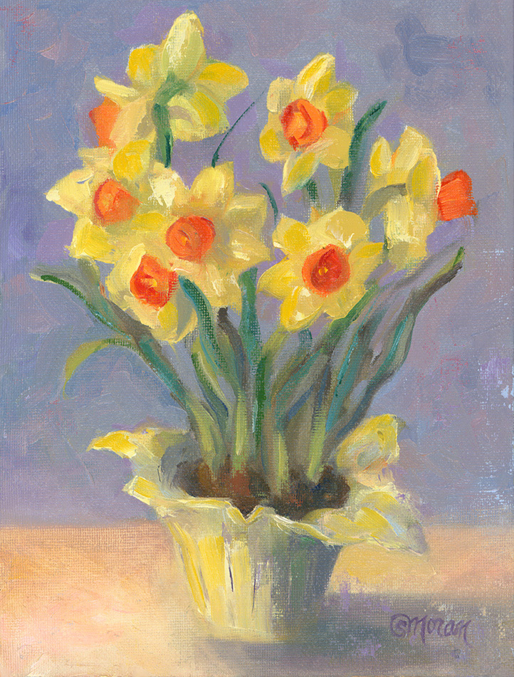 2023 - Floral #4 - 6x8 Oil on Linen Panel