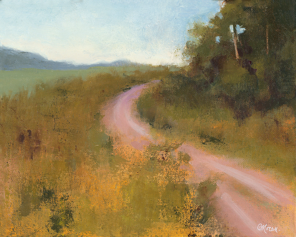 2025 - Just Around the Bend Oil on Canvas 8x10