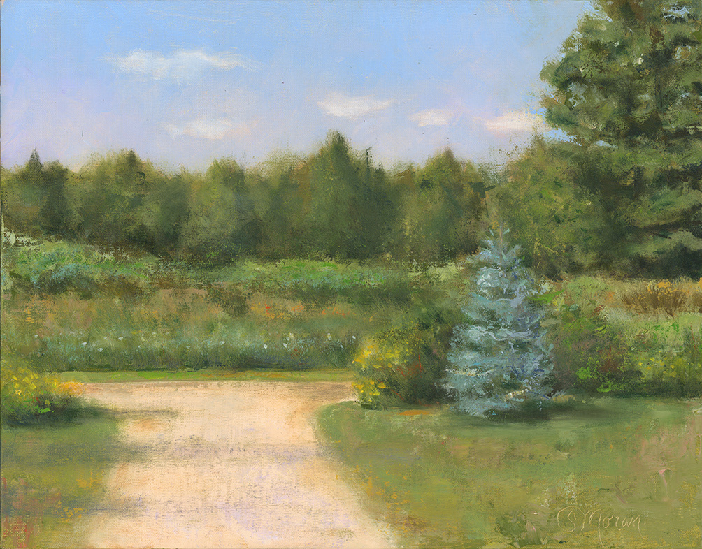 2021 - Driveway (Plein Air) - Oil on Linen Panel - NFS
