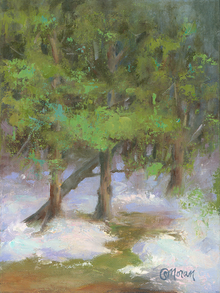 2023 Winter Woods - 6x8 Plein Air/Studio Oil on Panel