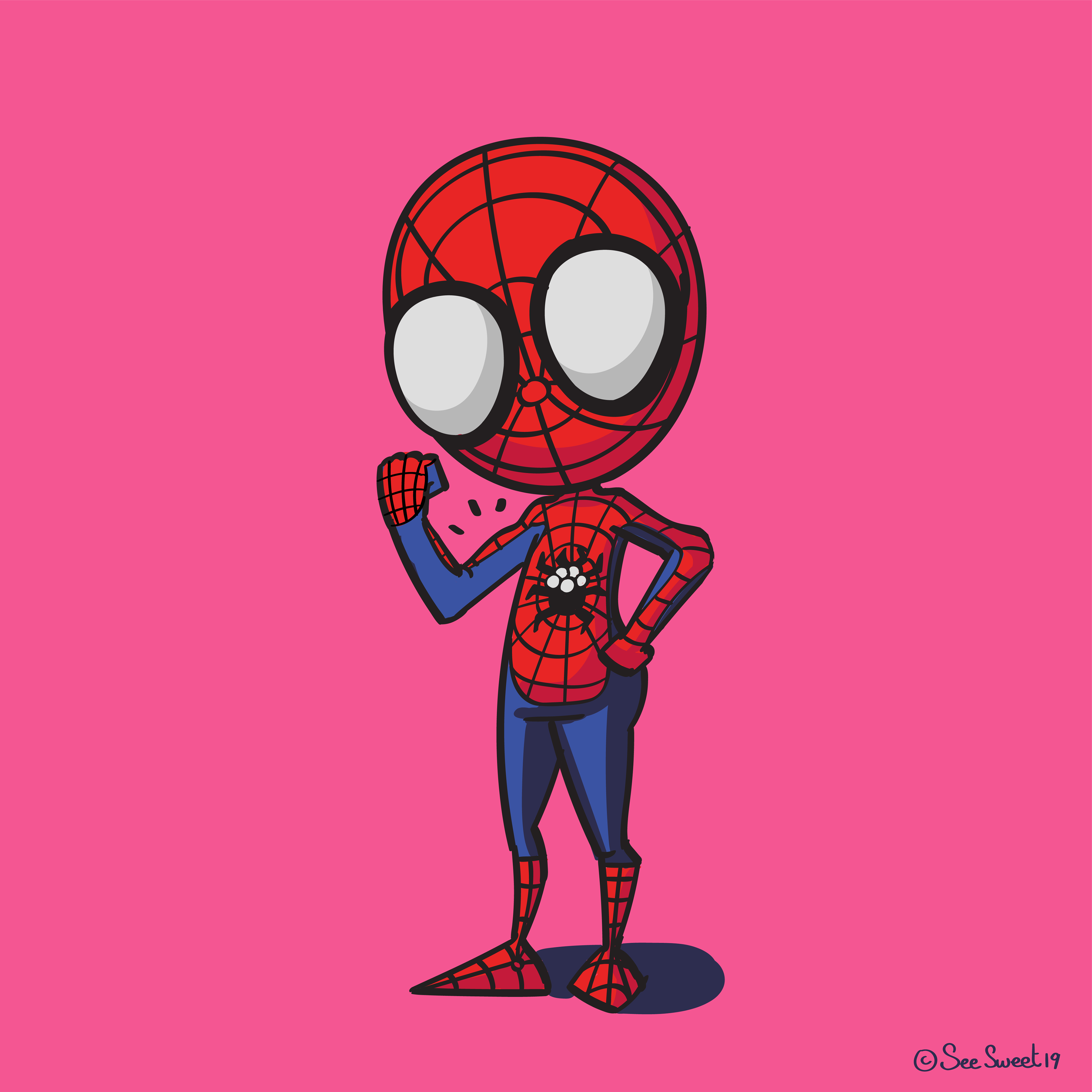 Alexis Wuyts Portfolio - Spider-Man fan art