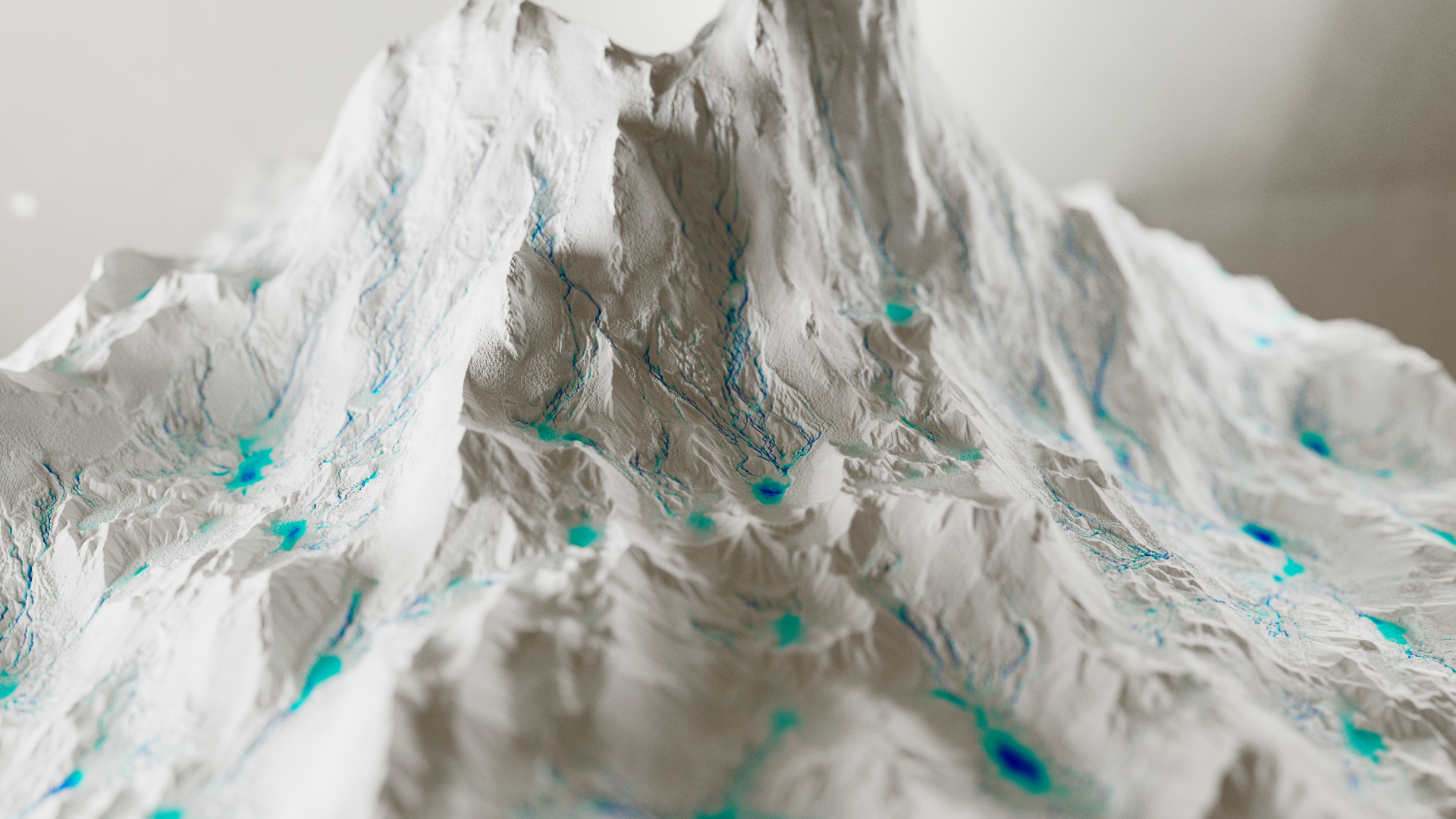 Visualization of specific attribute: Water