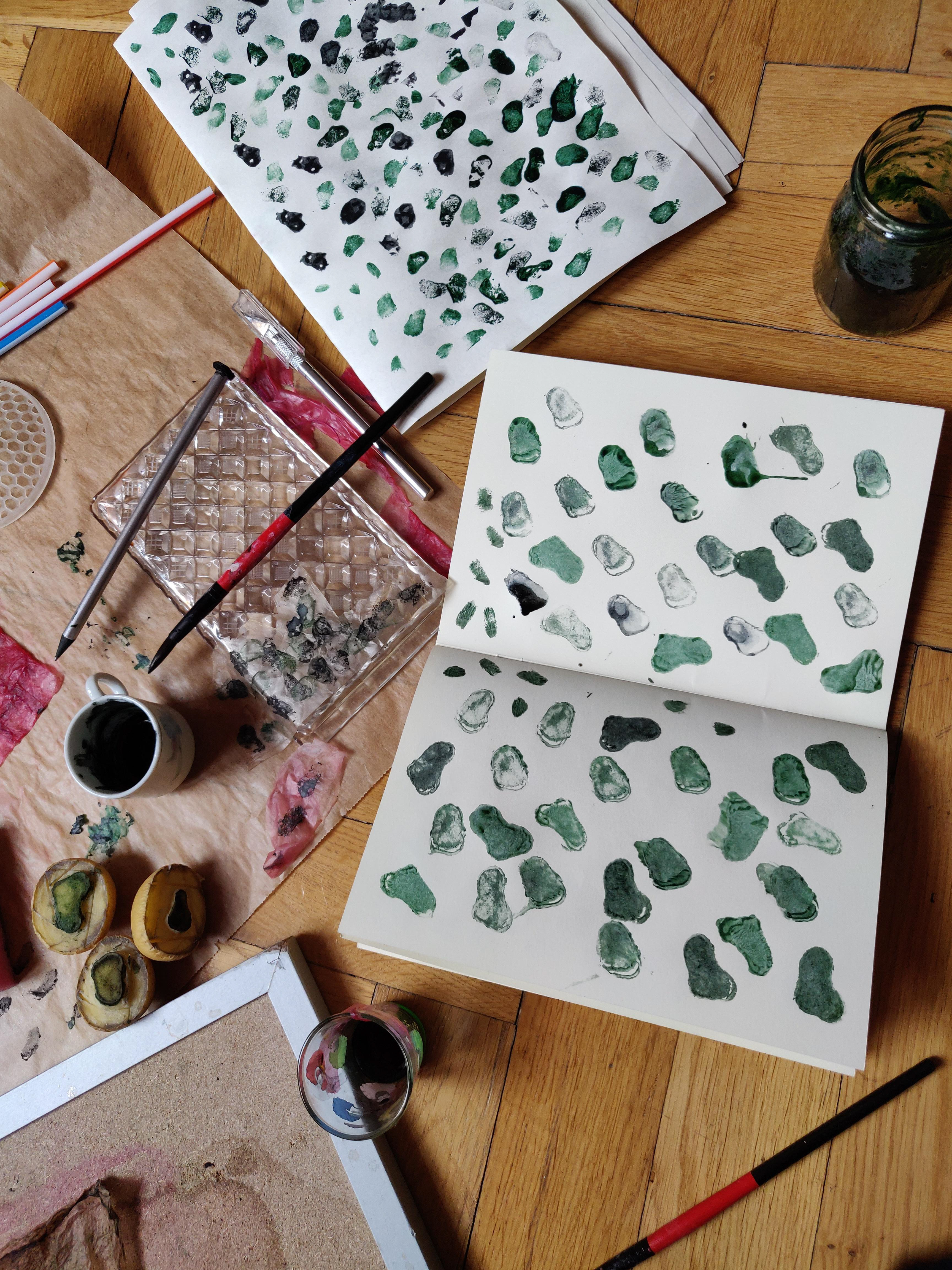 Potato prints