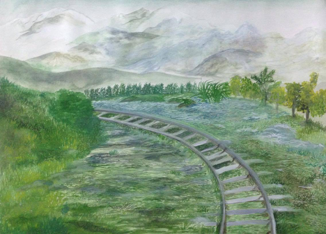 Indian railways illustrations